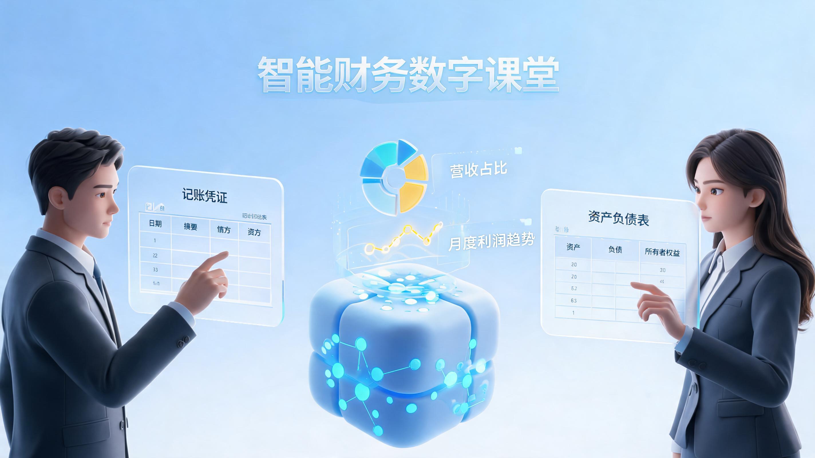 财务智能培训课程搭建：AI智能体重塑组织学习_主图