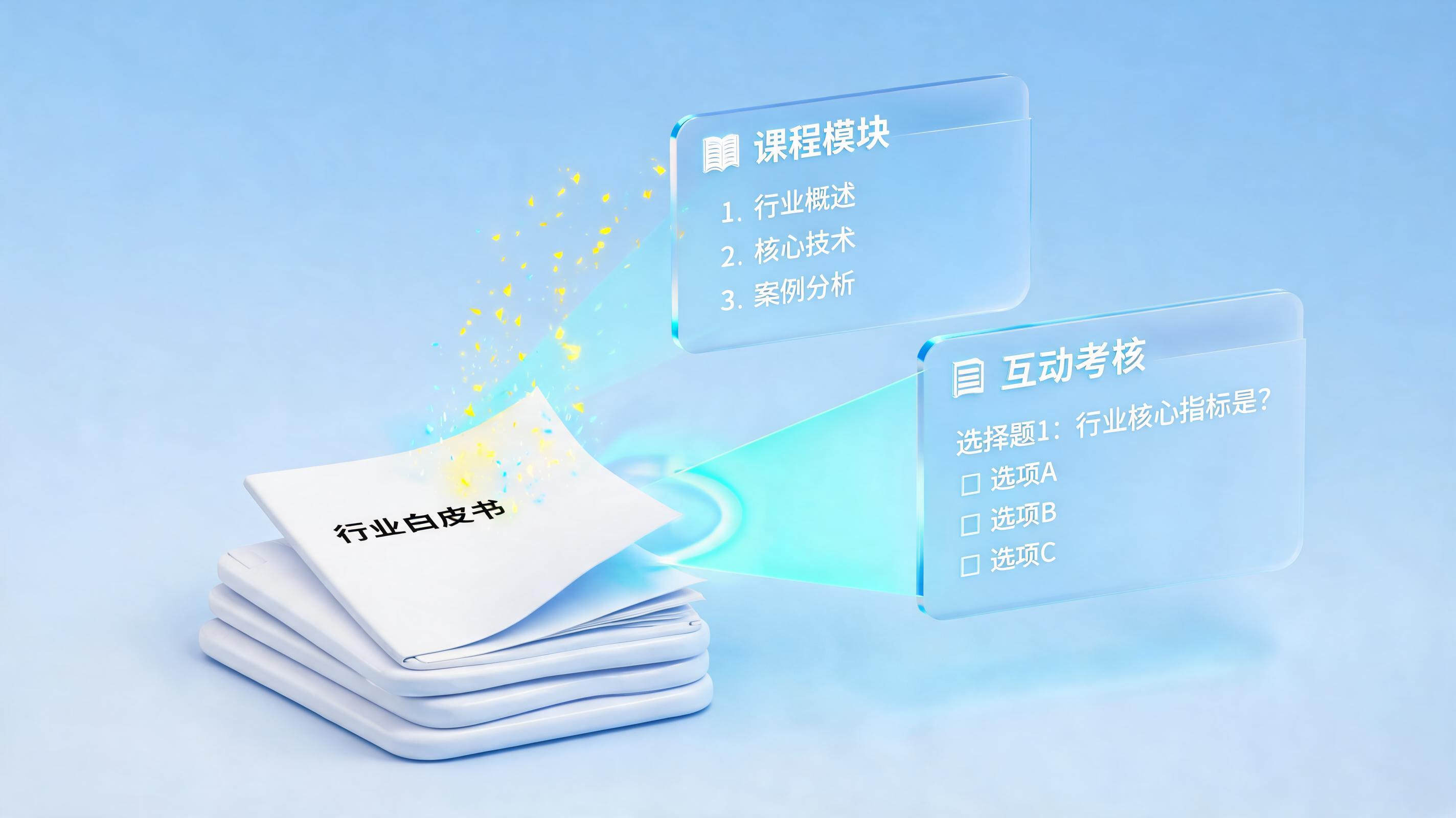 行业垂直培训课程怎么开发？实在Agent实现知识自动化生产_主图