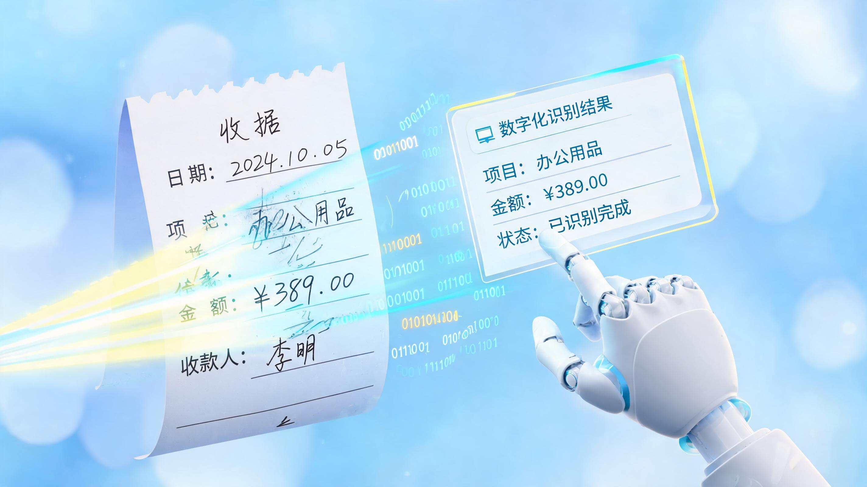 怎么解决手写单据信息提取难题？实在Agent实现精准解析_主图