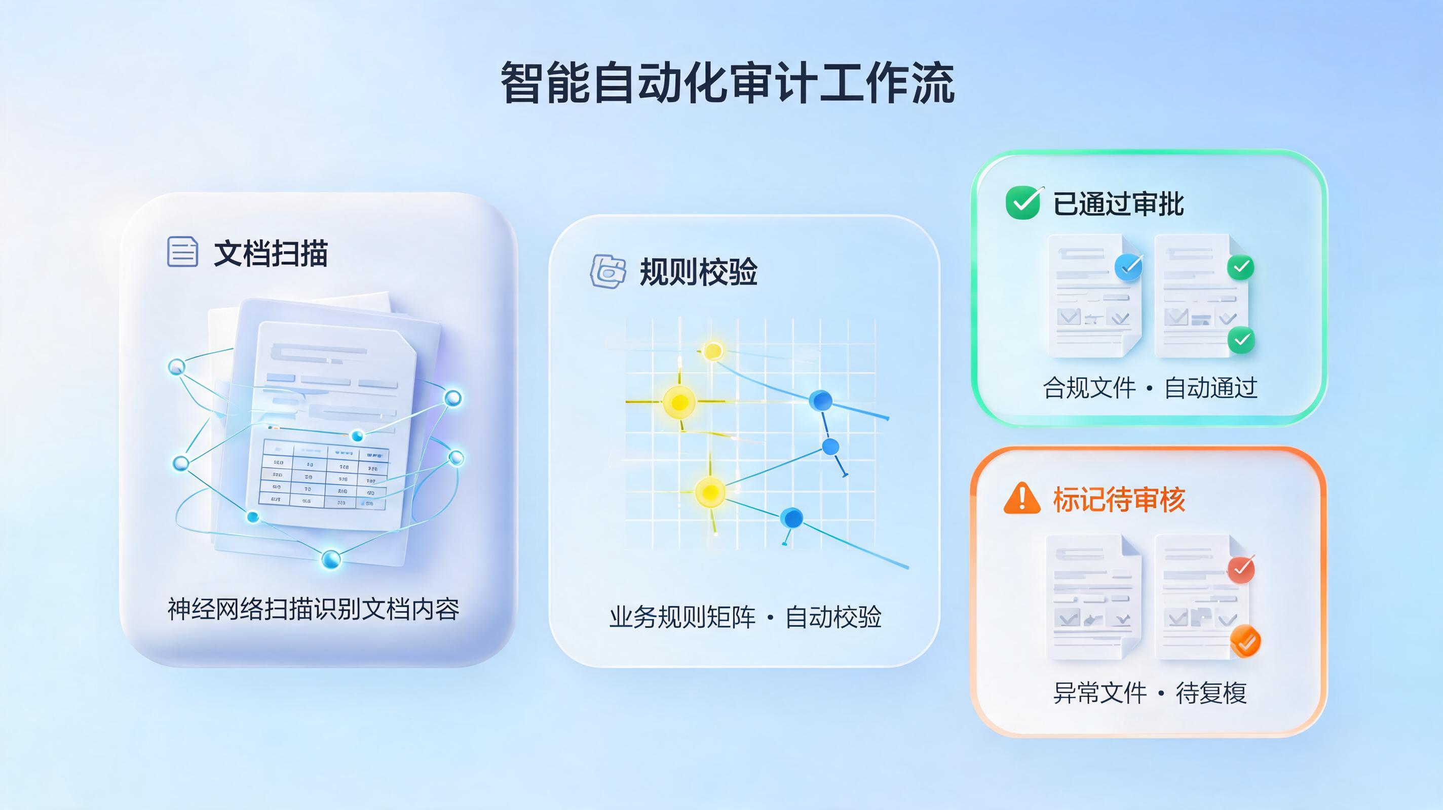 如何让审单流程按规则自动流转?智能体驱动财务审核