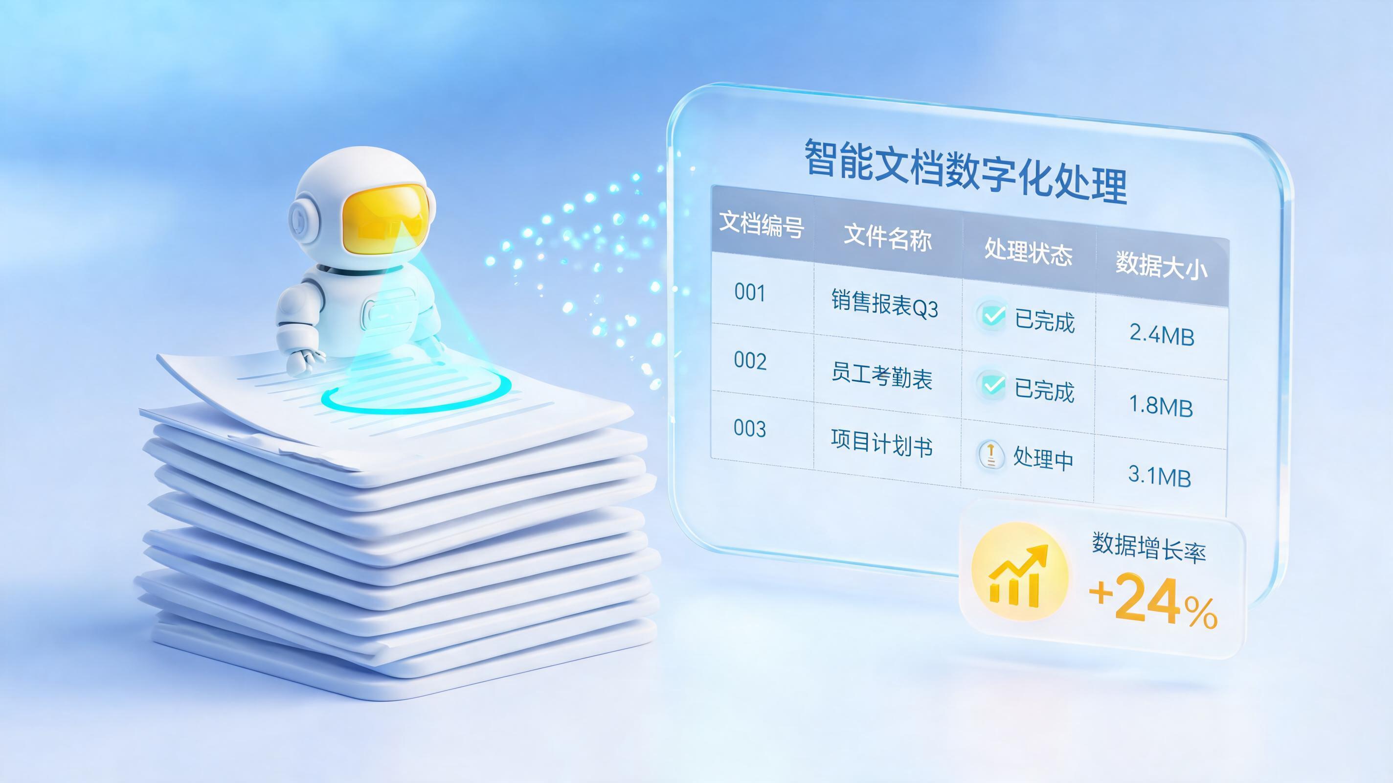 怎么让扫描件单据自动变成可编辑数据 实在Agent助力提效