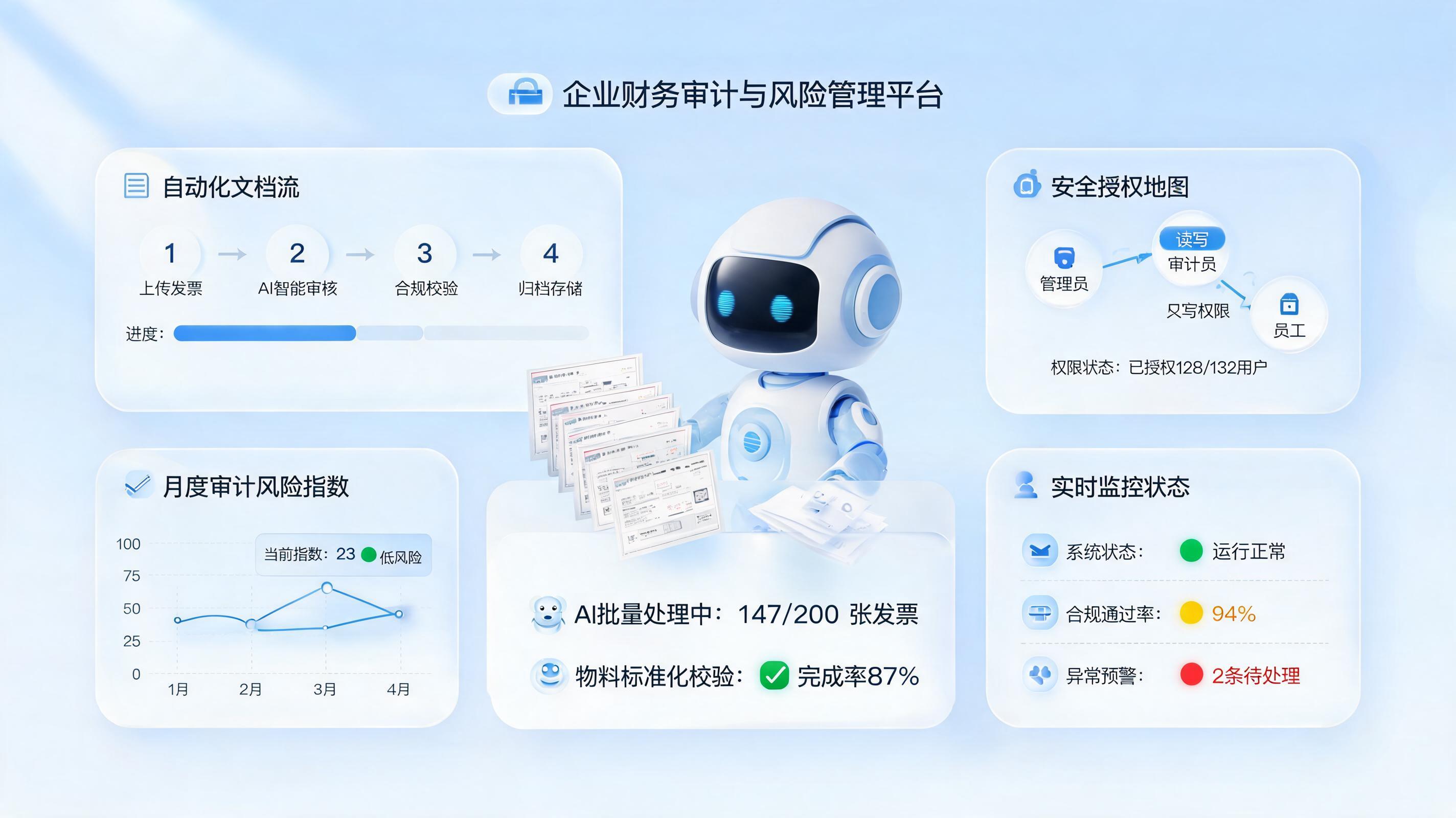 怎么降低财务合规与风控管理压力？智能体数字员工助推财务转型_主图