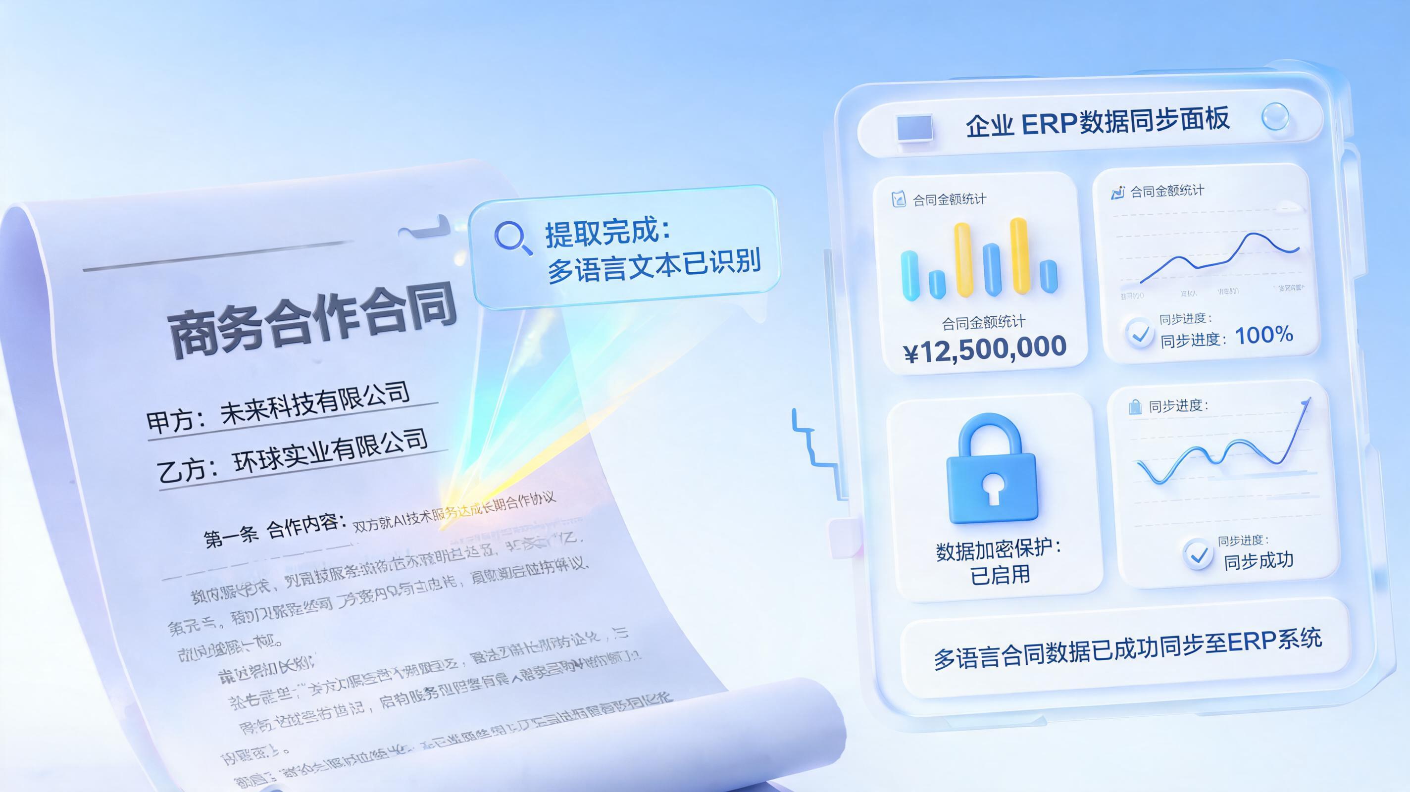 如何自动录入合同信息?实在Agent实现端到端处理