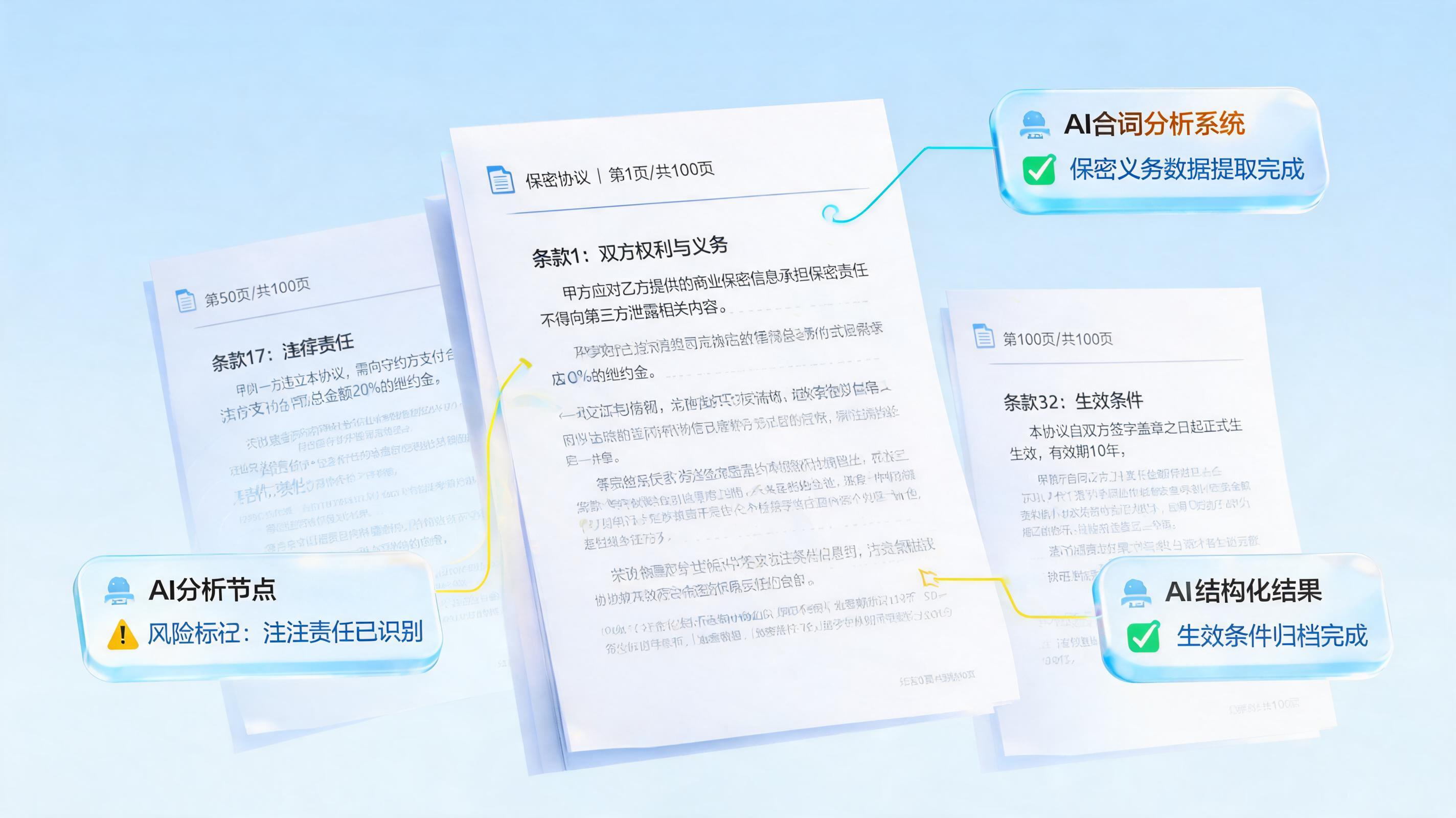 怎么处理长文本合同解析?实在Agent实现秒级自动化审核