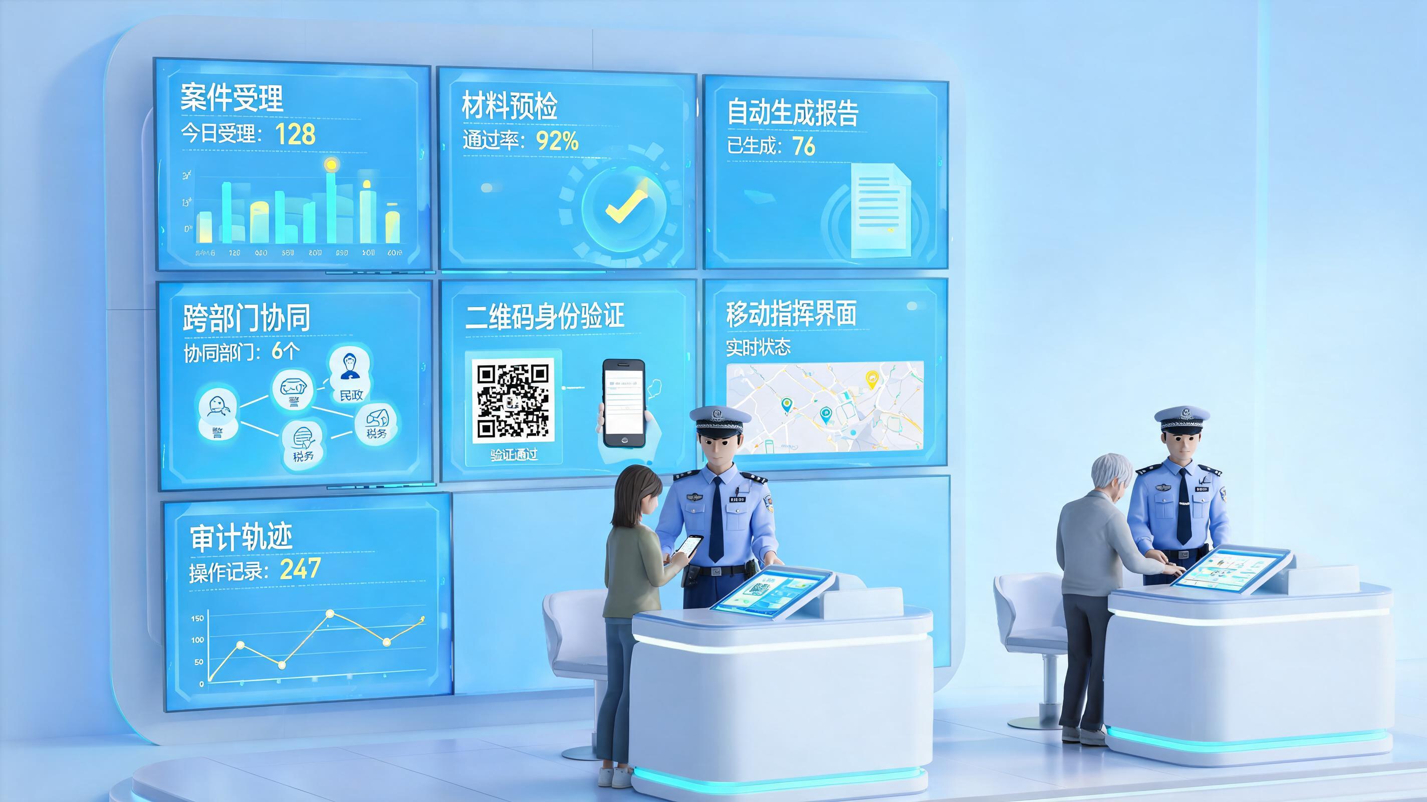 怎么用 AI 提升警务政务服务水平？受理提速协同闭环_图1