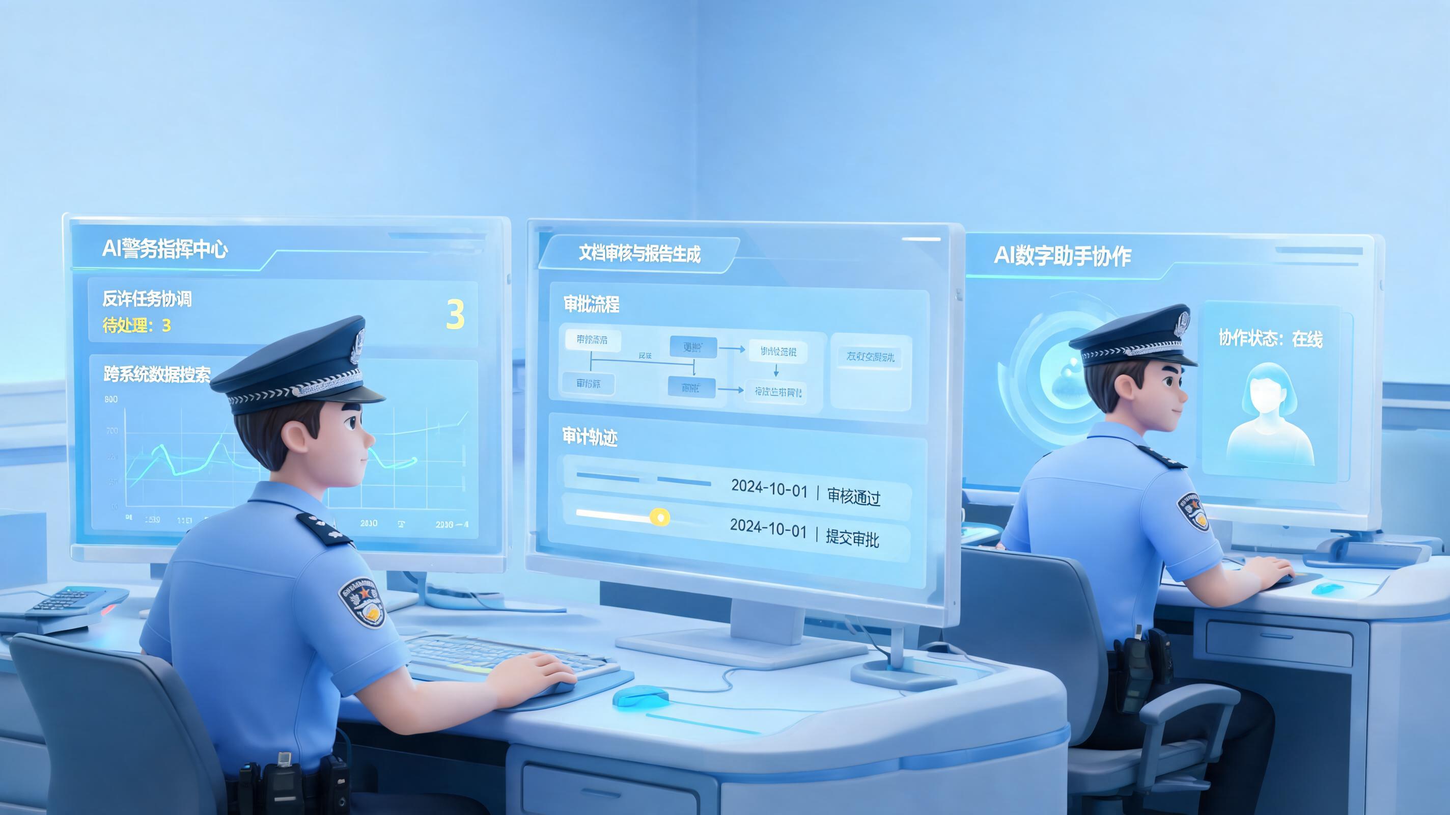 如何实现警务办公降本增效？关键在流程闭环与数字干警_图1