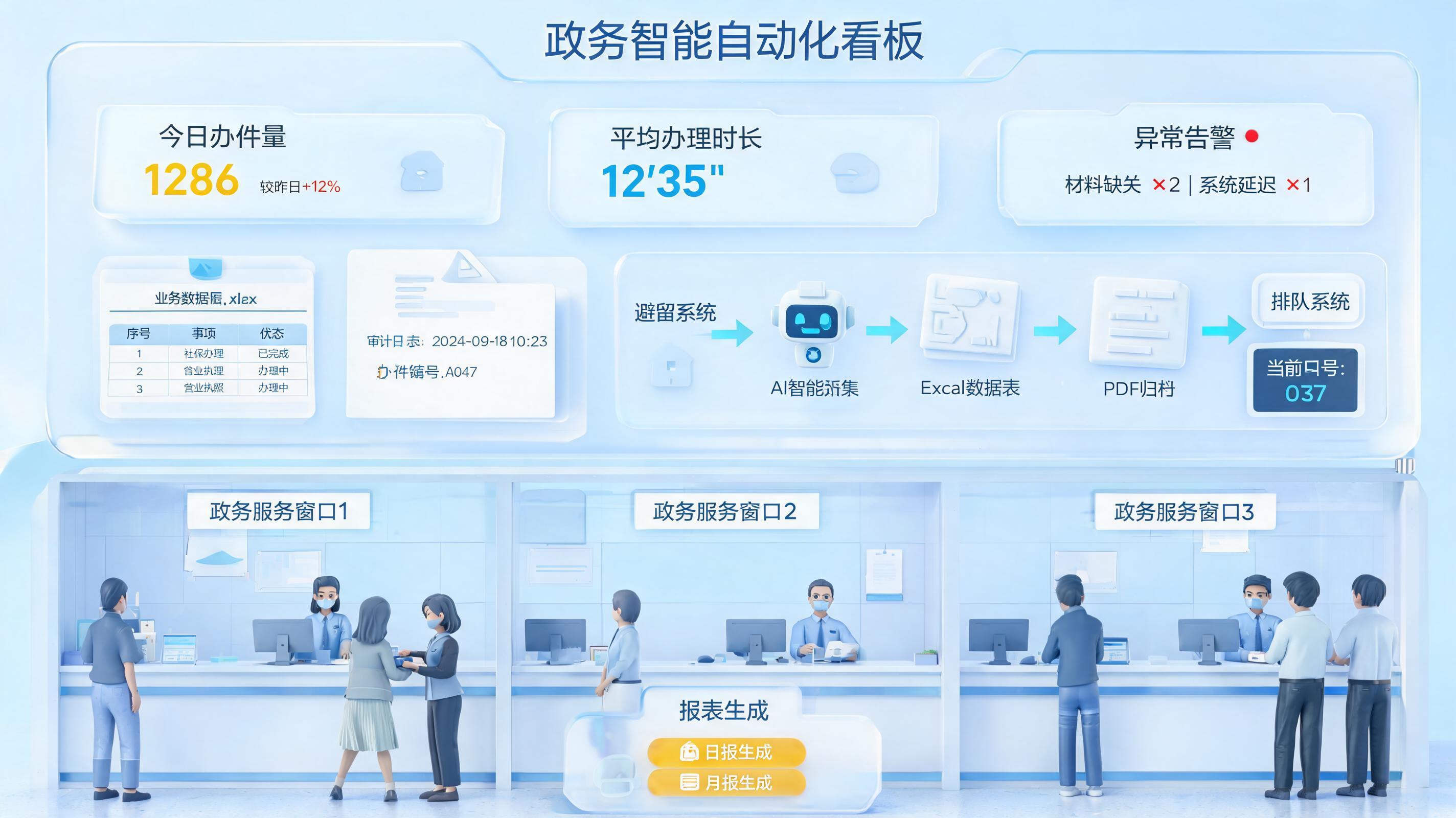 如何实现窗口业务数据自动统计？让汇总填报同步完成_图1