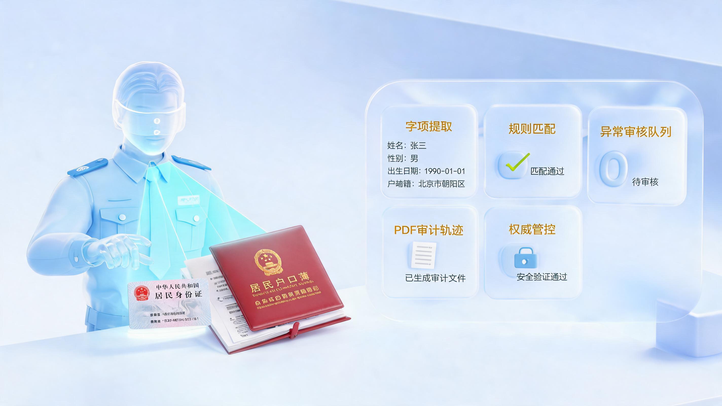 怎么自动完成户口登记信息核查？规则核验到留痕闭环_图1