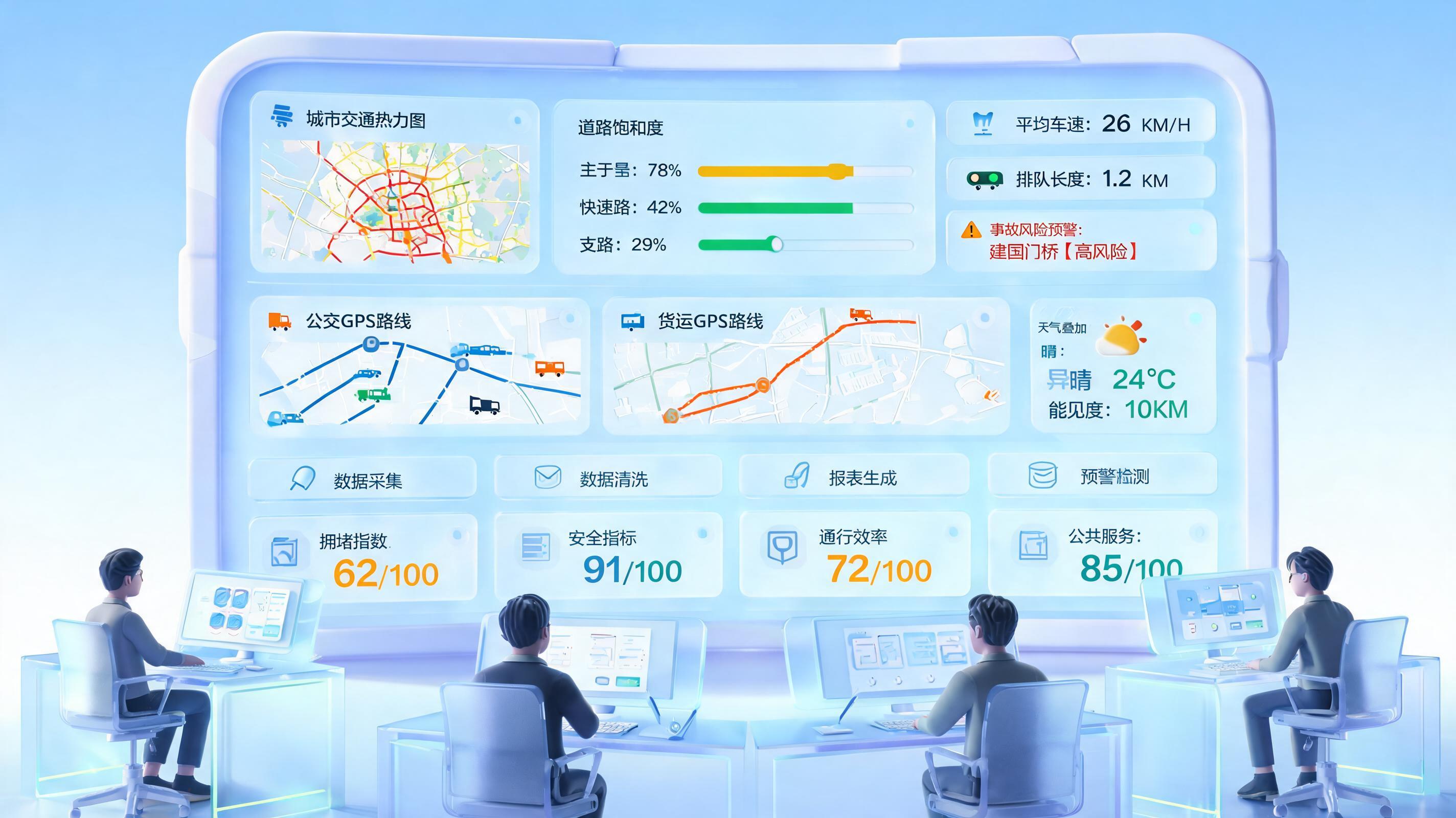 如何实现交通管理数据自动分析？搭建预警决策闭环_图1