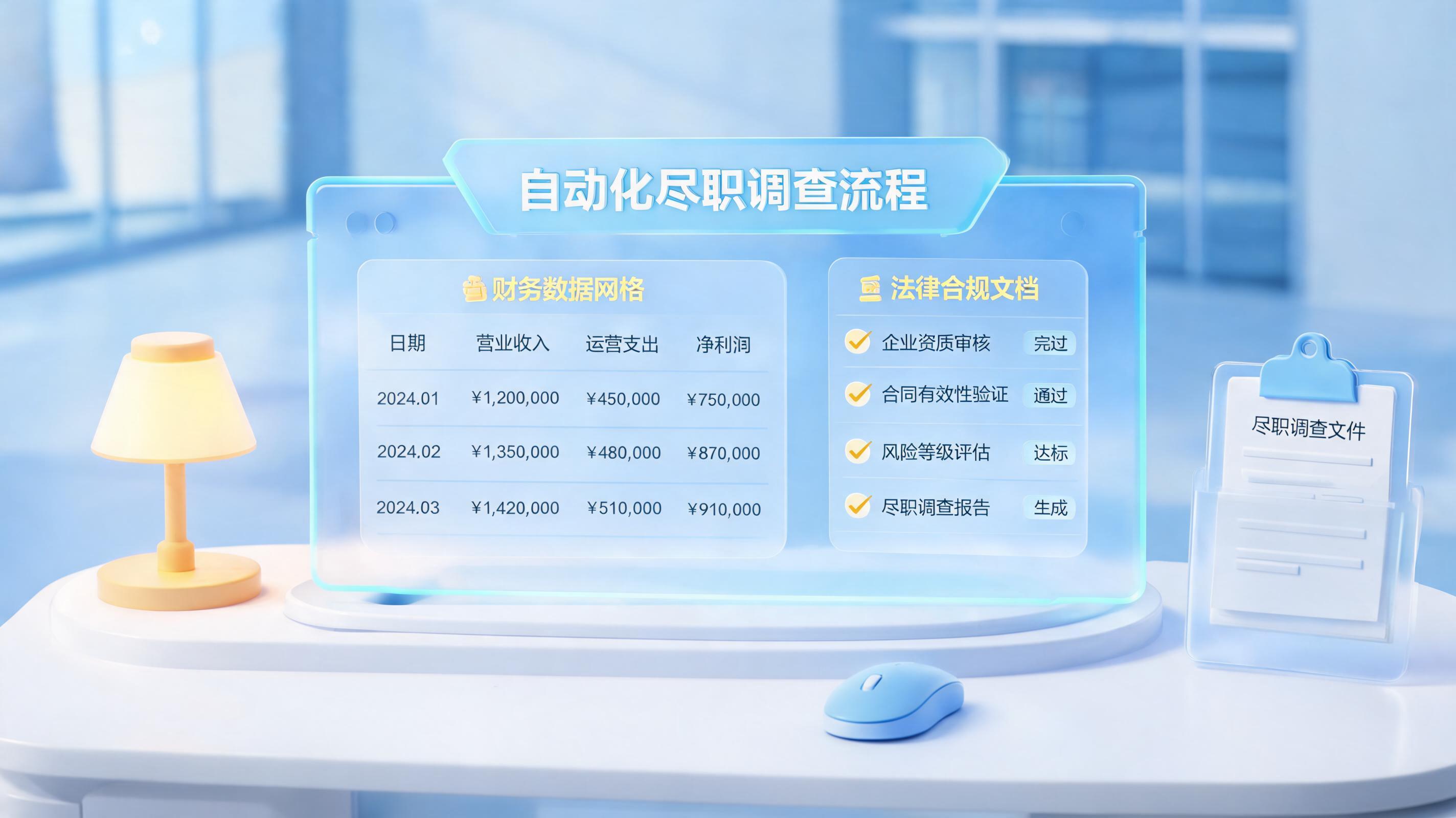 尽调流程怎么标准化搭建？实在Agent赋能企业风控提效_图1
