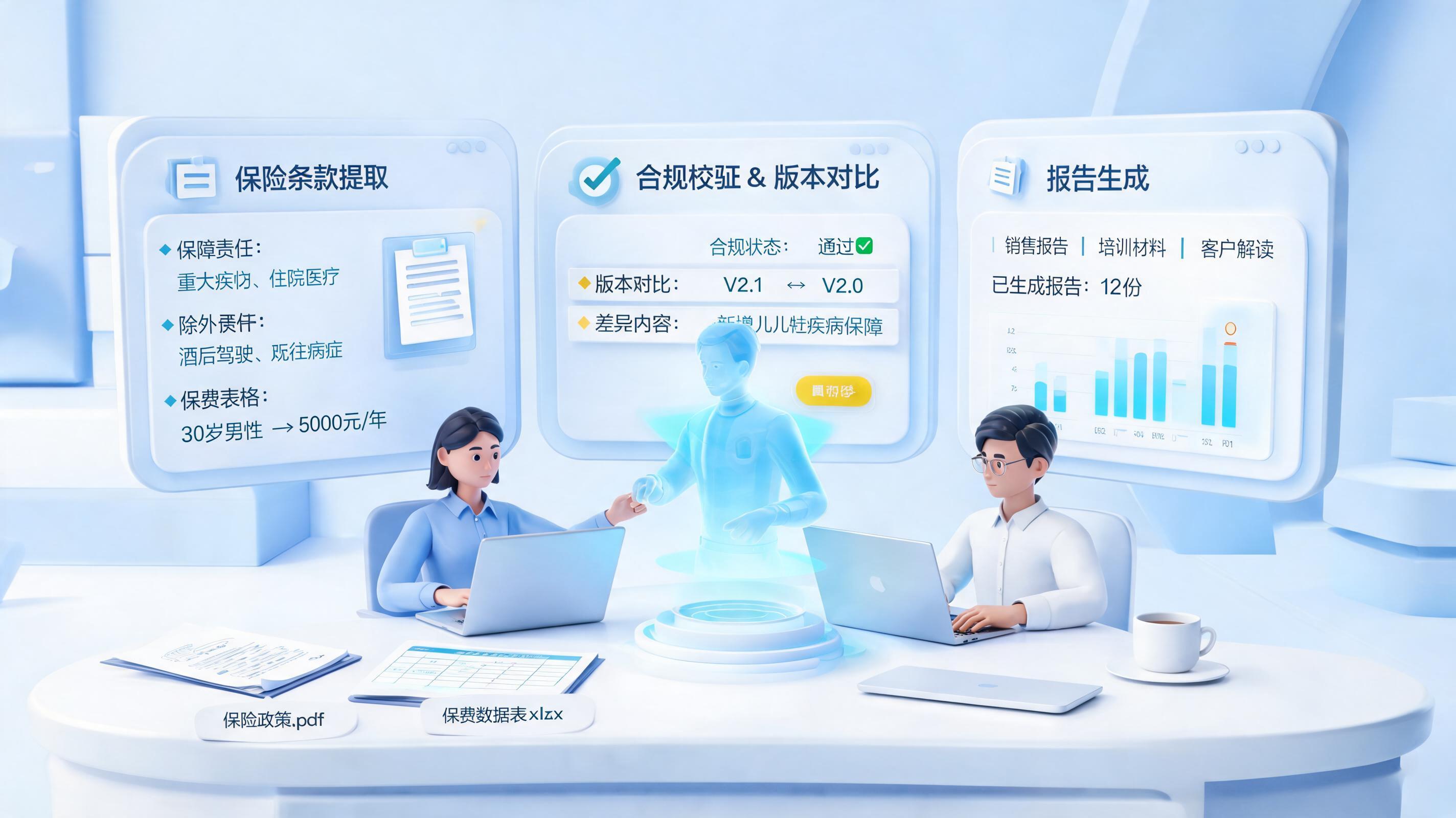 怎么快速生成保险产品解读稿？从资料整理到自动成稿_图1