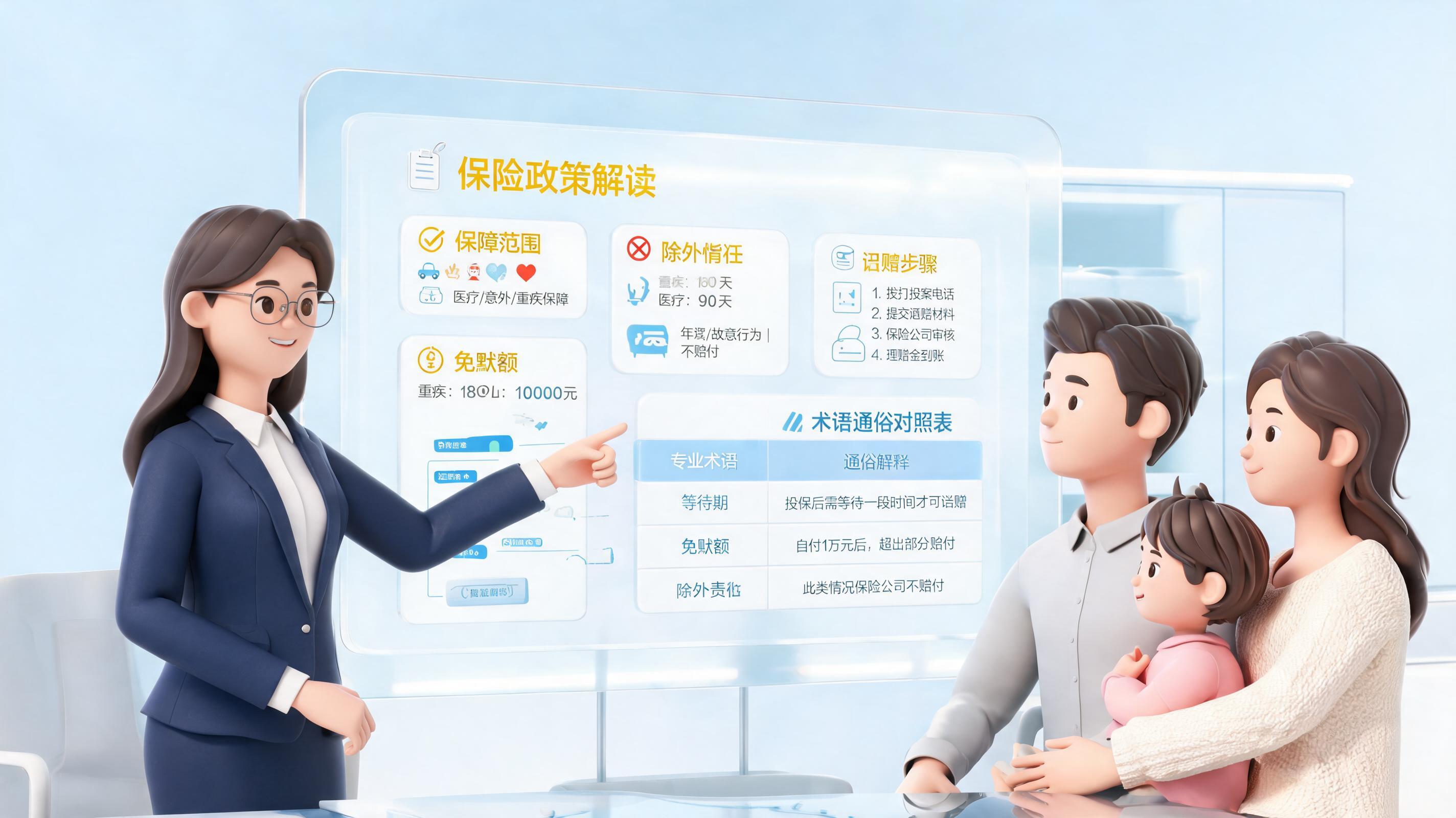 保险条款怎么讲客户才听得懂？先讲赔什么再讲怎么赔_图1