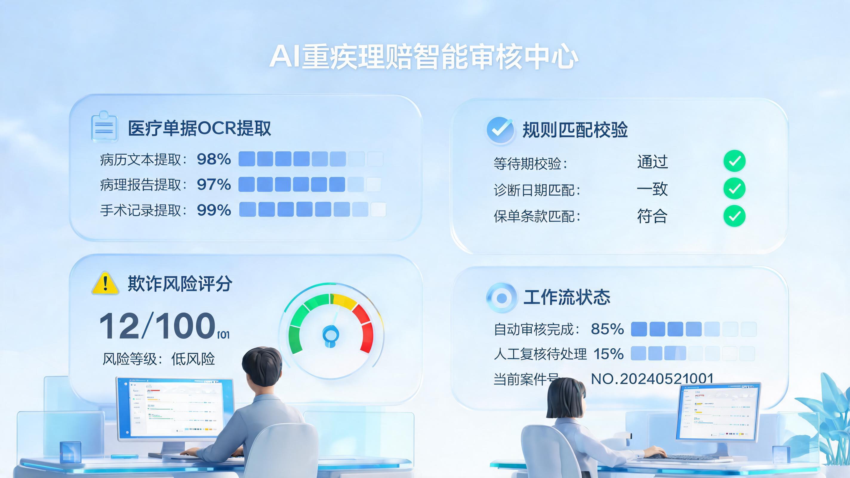 重疾险理赔怎么智能审核？病历识别与条款核验_图1