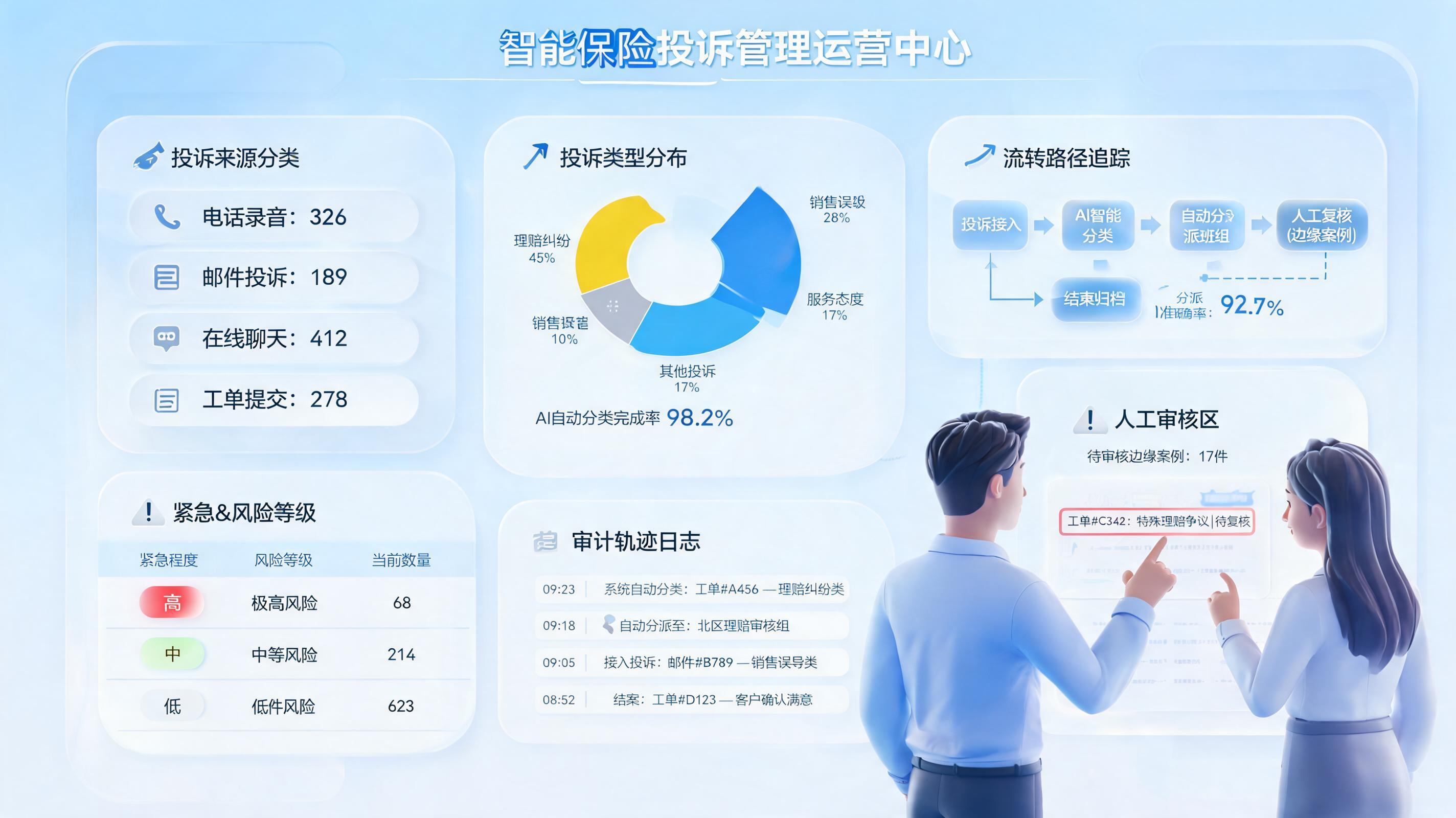 保险投诉怎么自动分类处理？分类分流留痕一体化_图1
