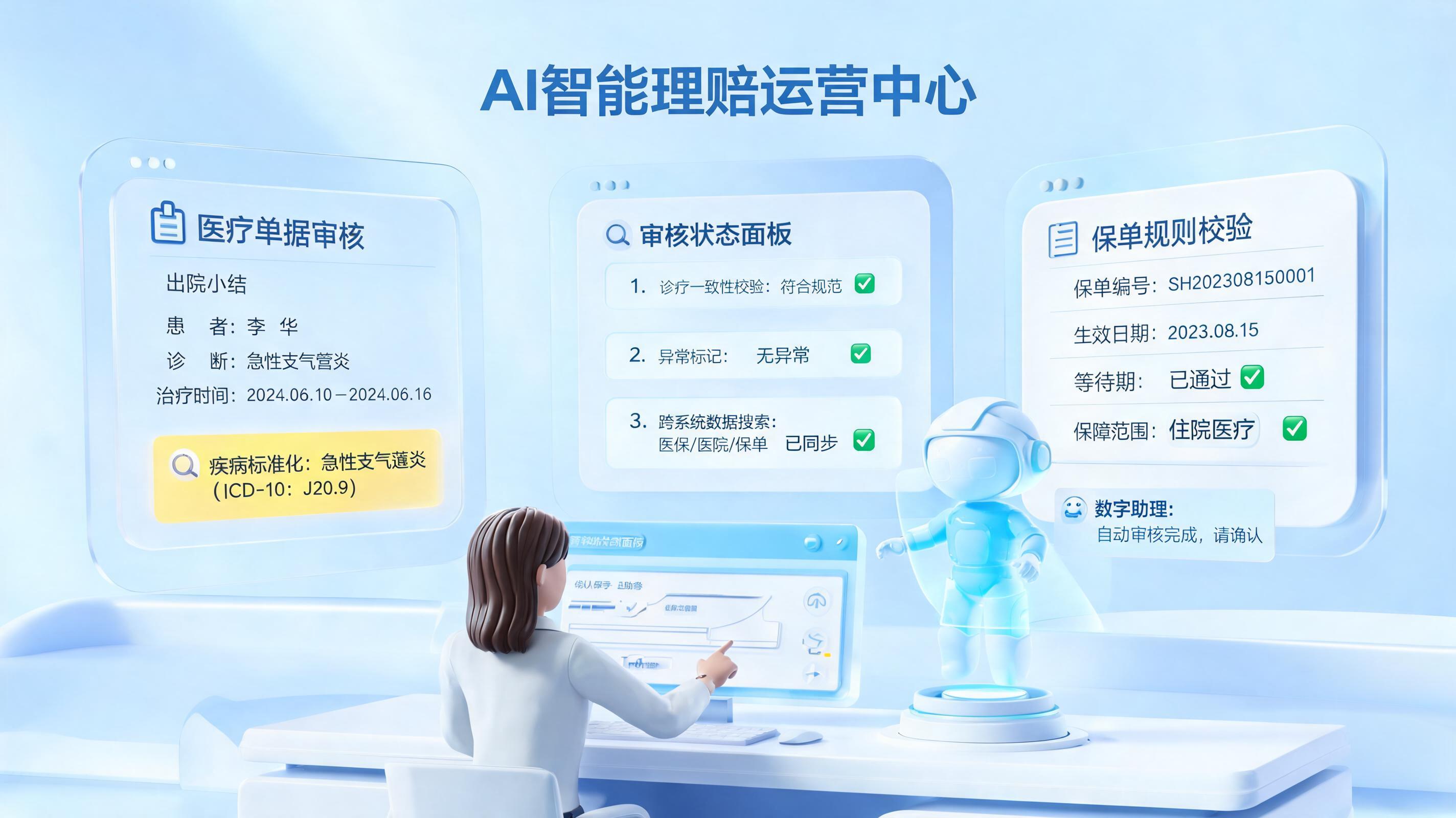 怎么用医学知识辅助理赔审核，搭建可解释初审流程_图1