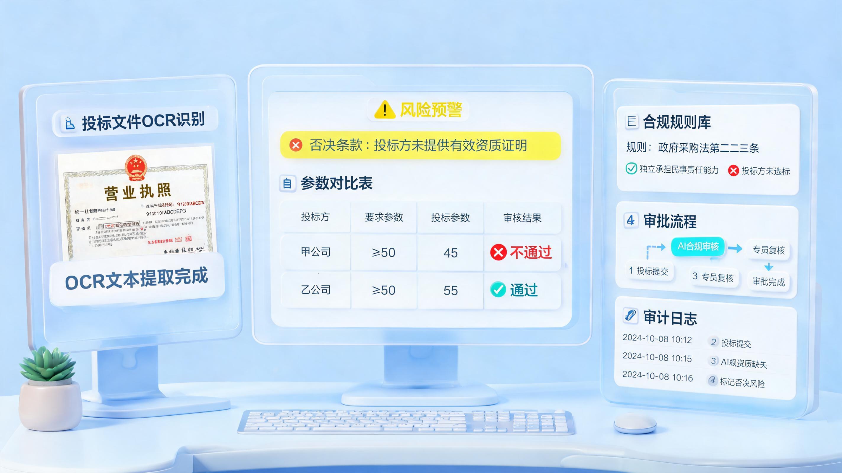 如何智能化审查招标文件?从人工抽检到自动稽核