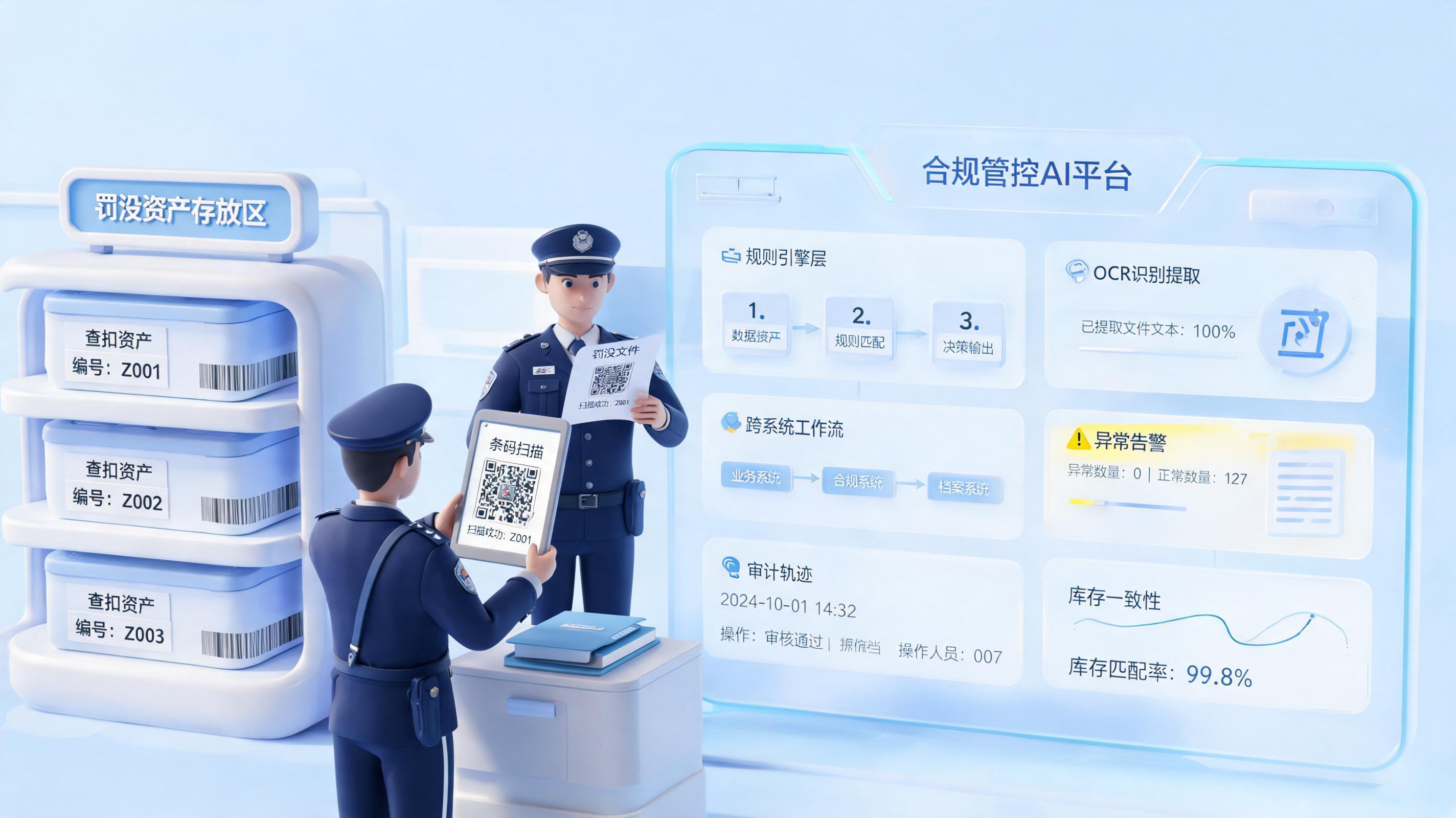 如何实现罚没库智能化管理?规则、流程与审计闭环