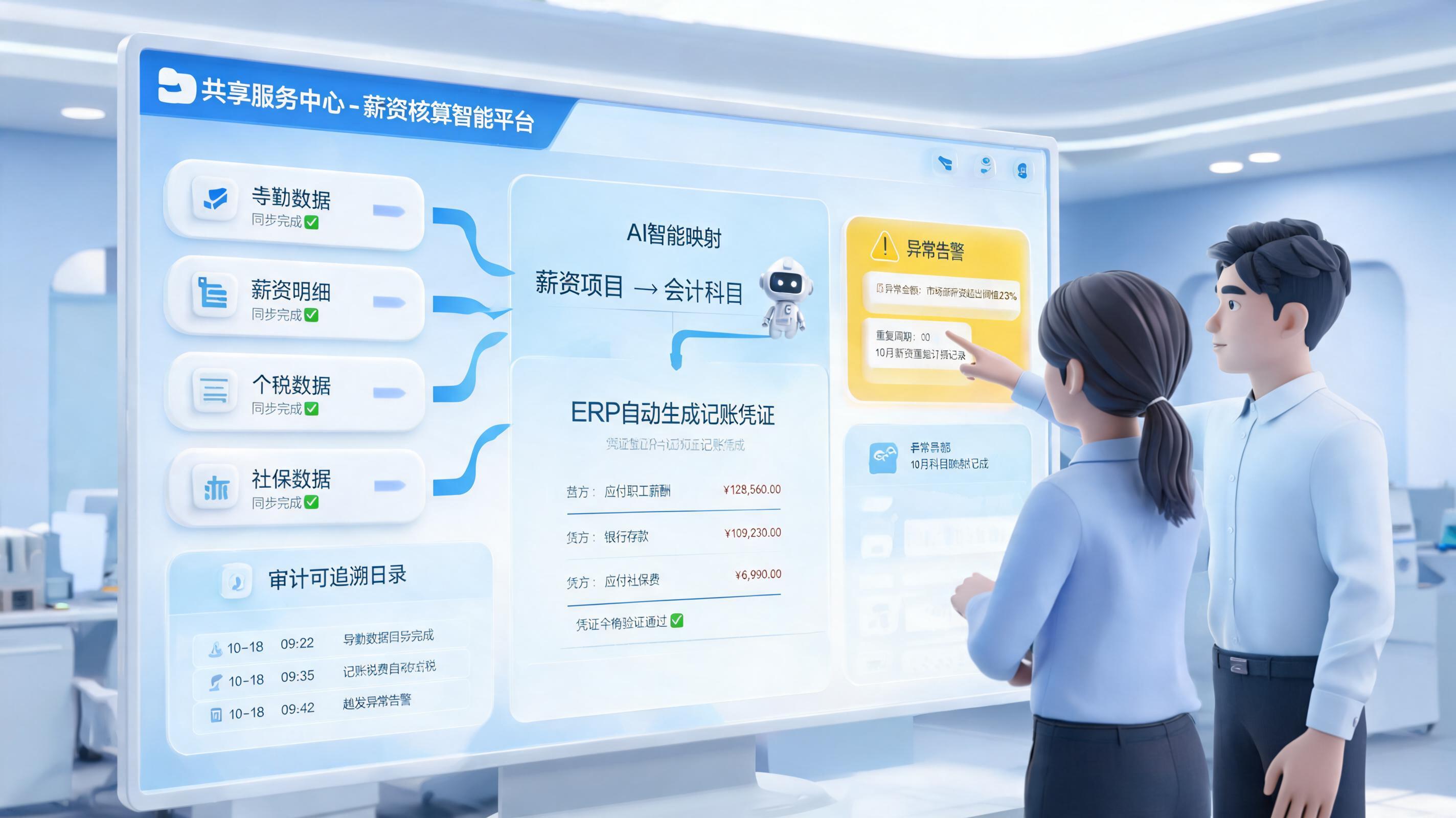 怎么自动化生成工资凭证，流程拆解与落地方法