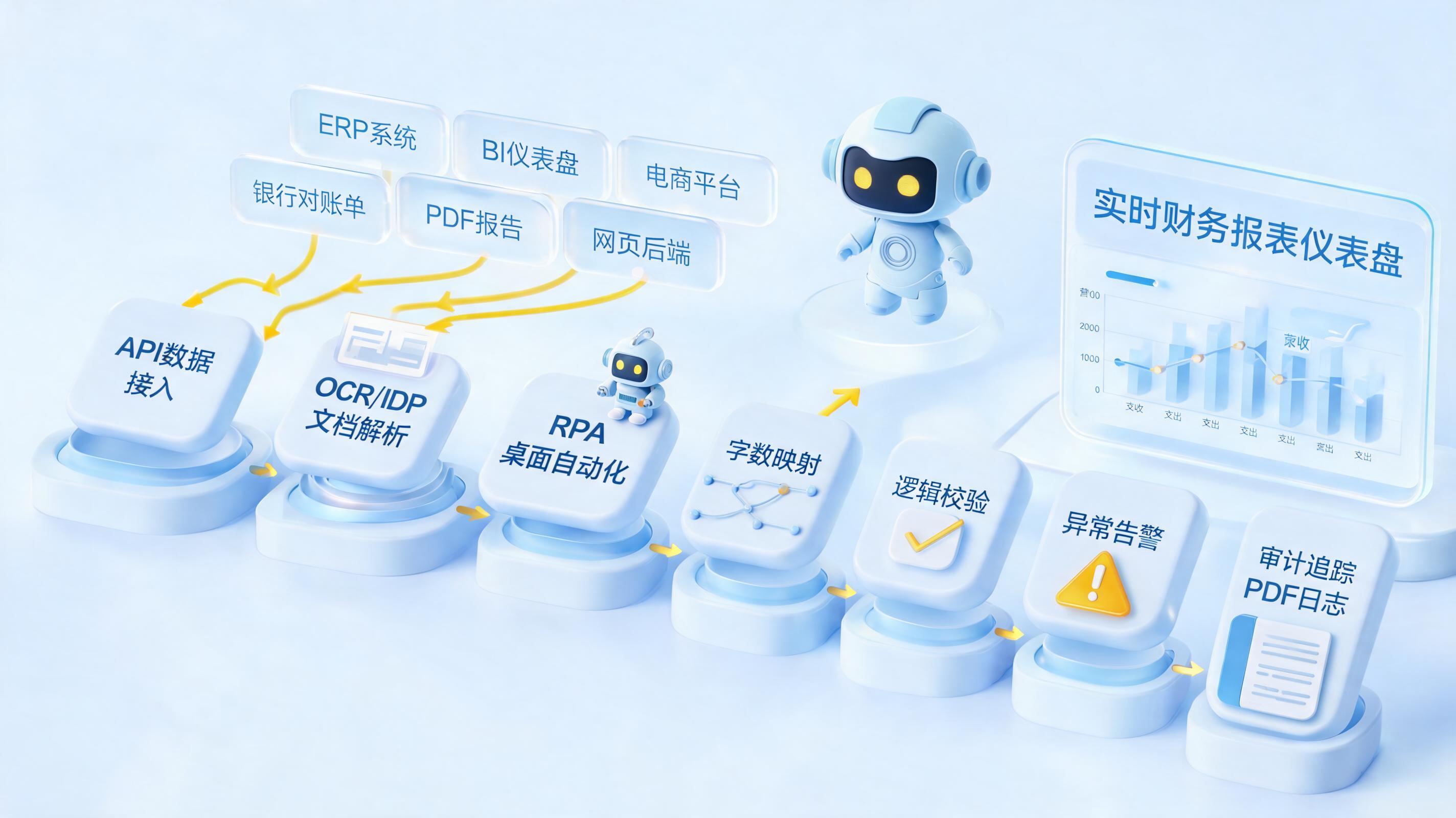 怎么自动化提取财报数据？先做字段后做闭环