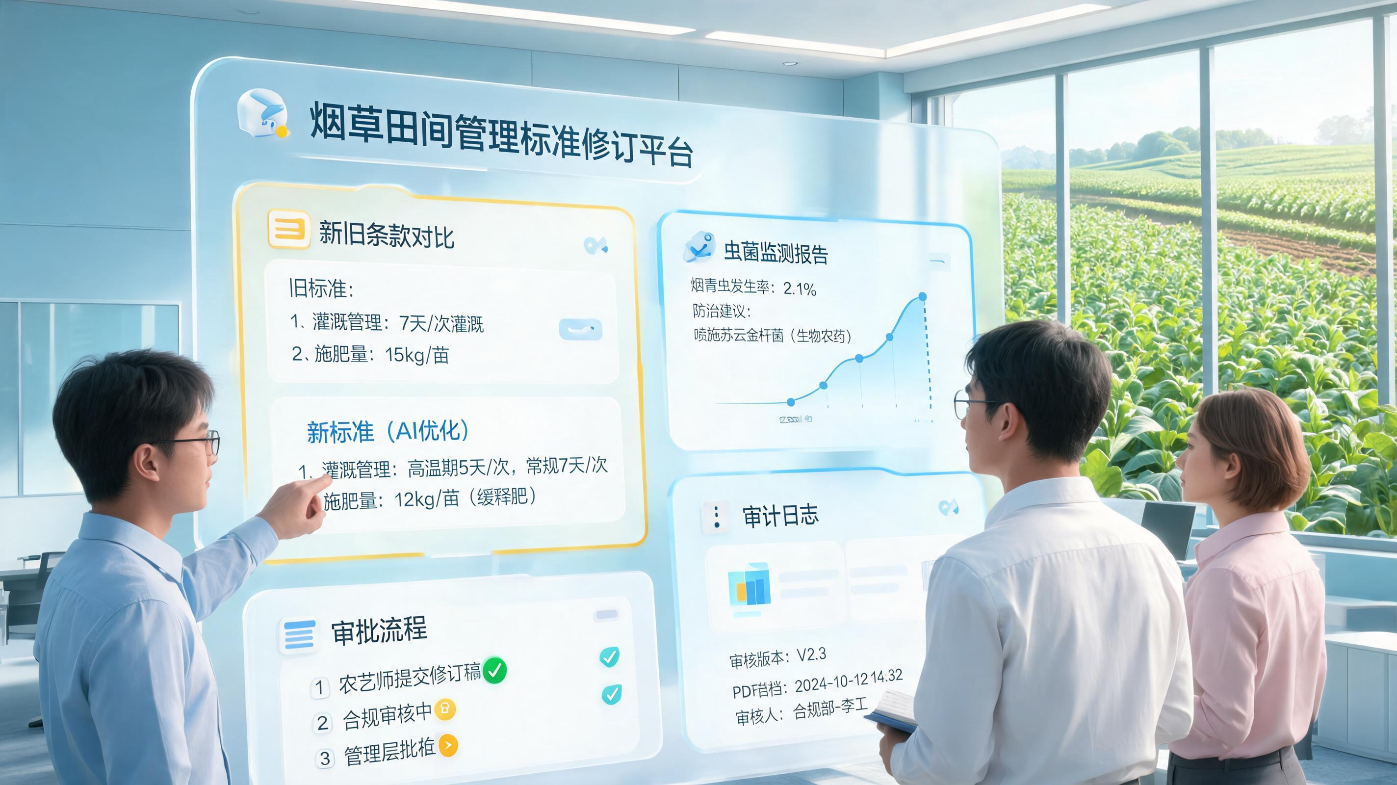 怎么自动化修订烟田管理标准？流程拆解与系统闭环_图1