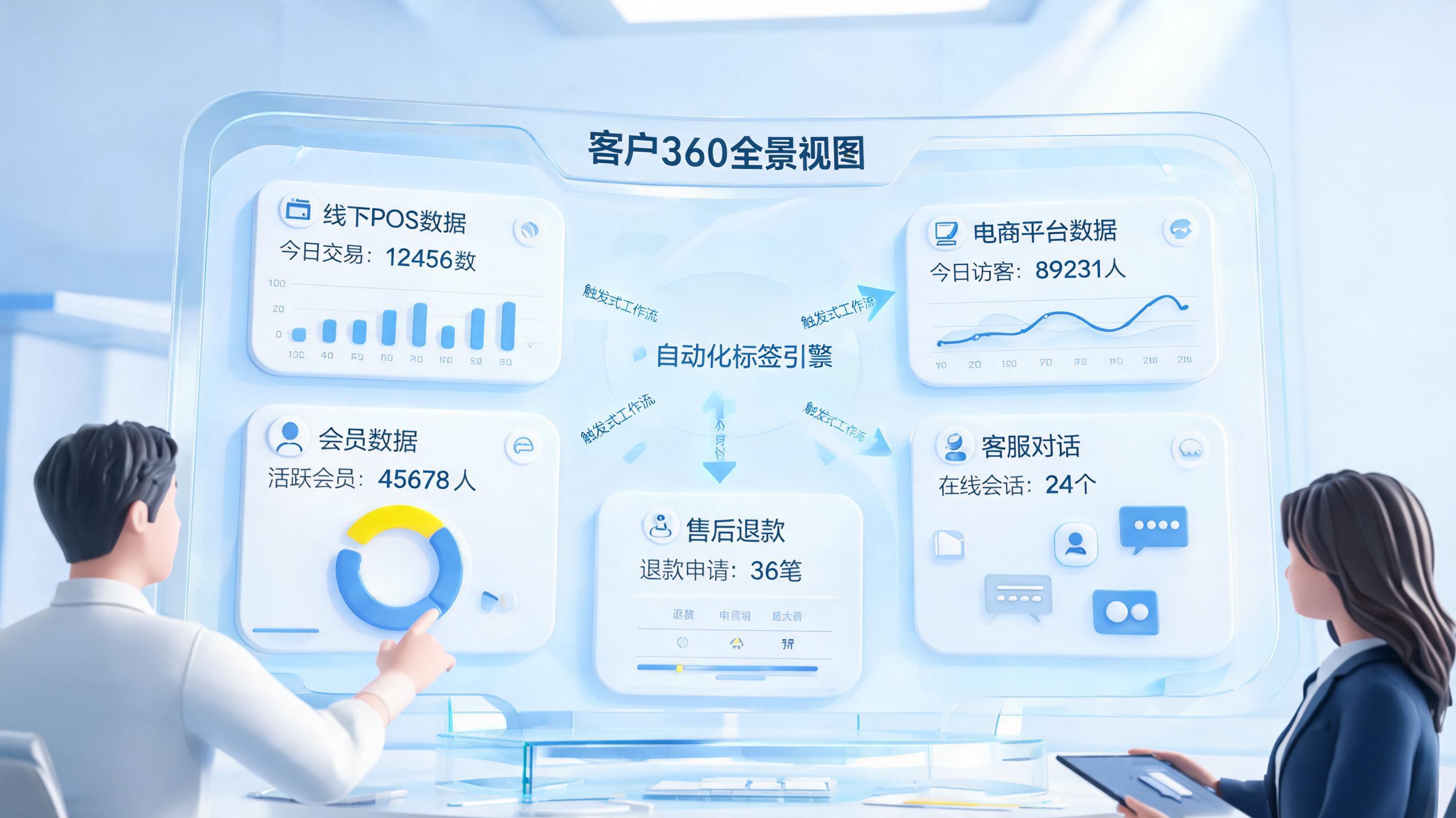 怎么自动化管理零售客户信息？闭环流程这样搭