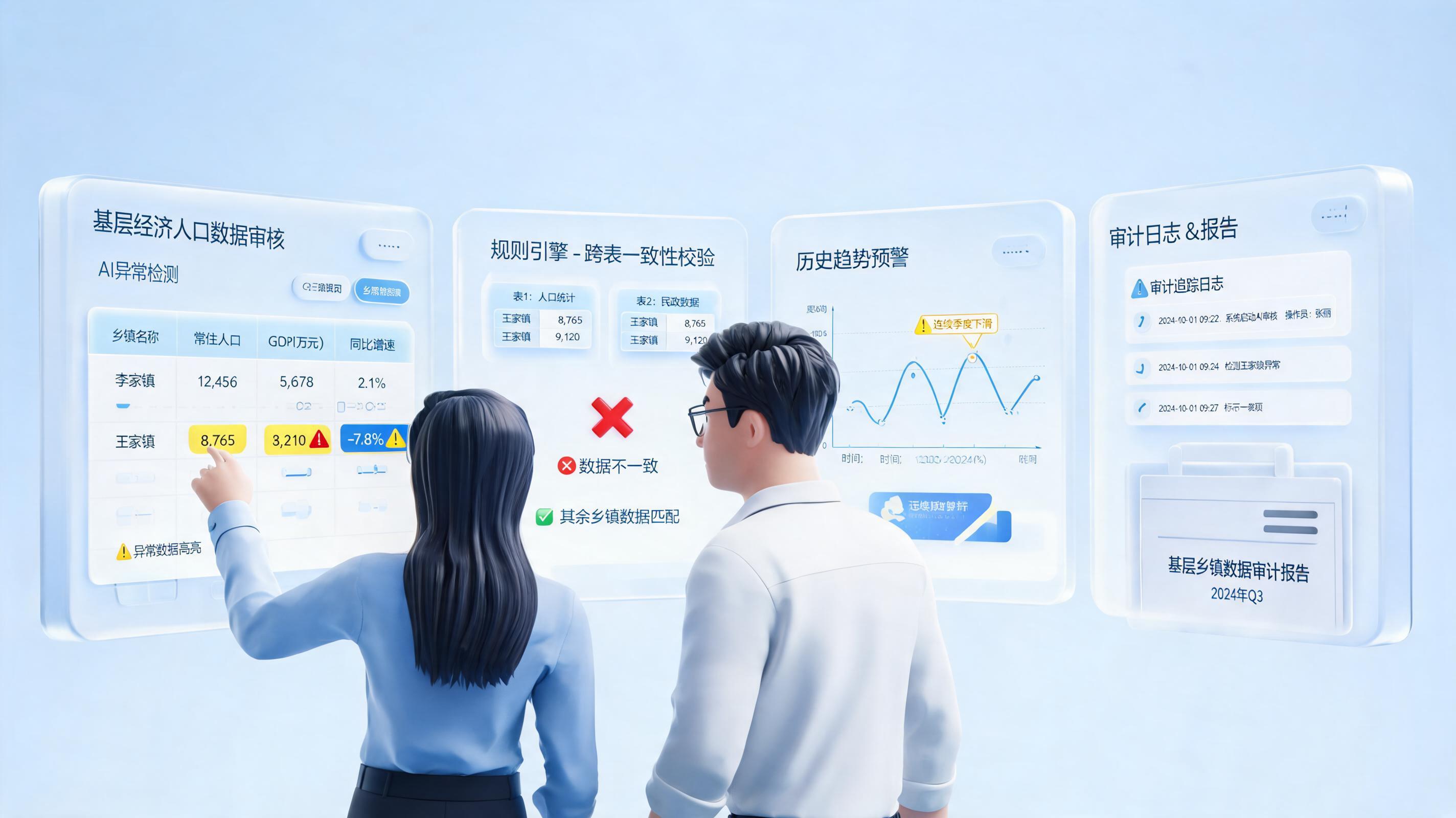 基层统计数据如何自动审核？四层闭环更稳_图1