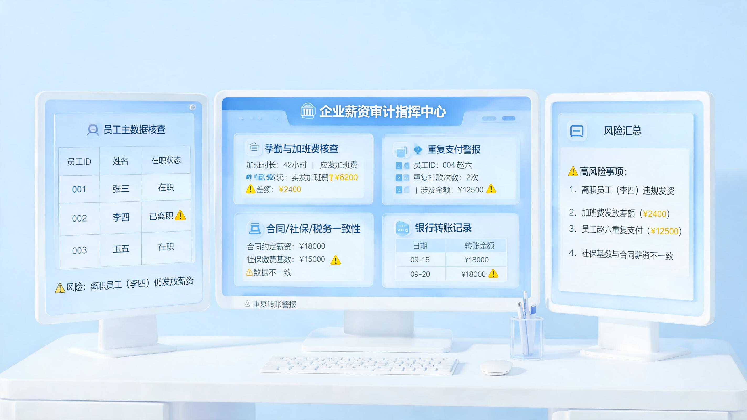 劳动工资数据如何智能审核？规则核验与自动闭环_图1
