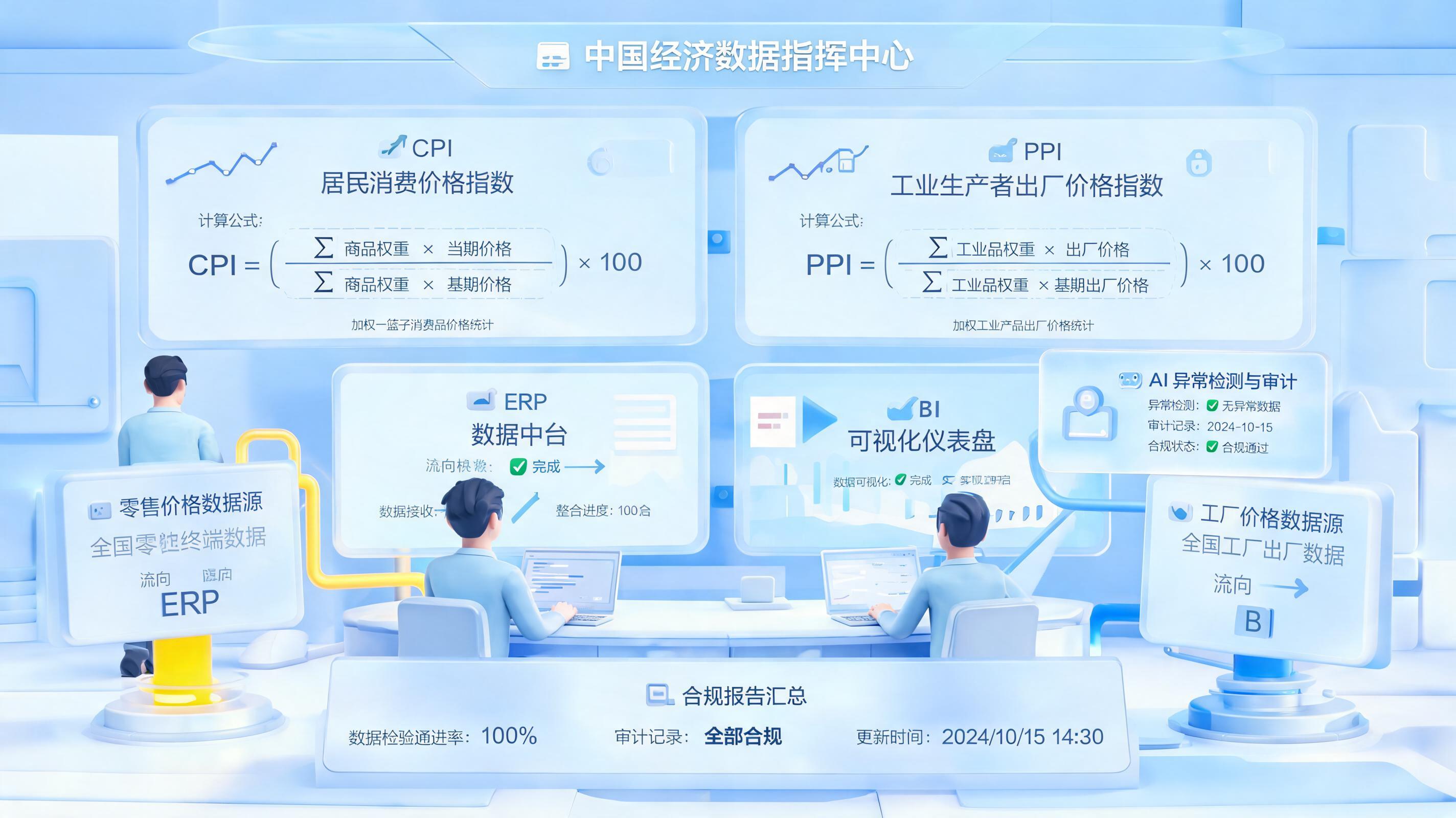 CPI/PPI 数据怎么自动核算？公式、口径、流程_图1