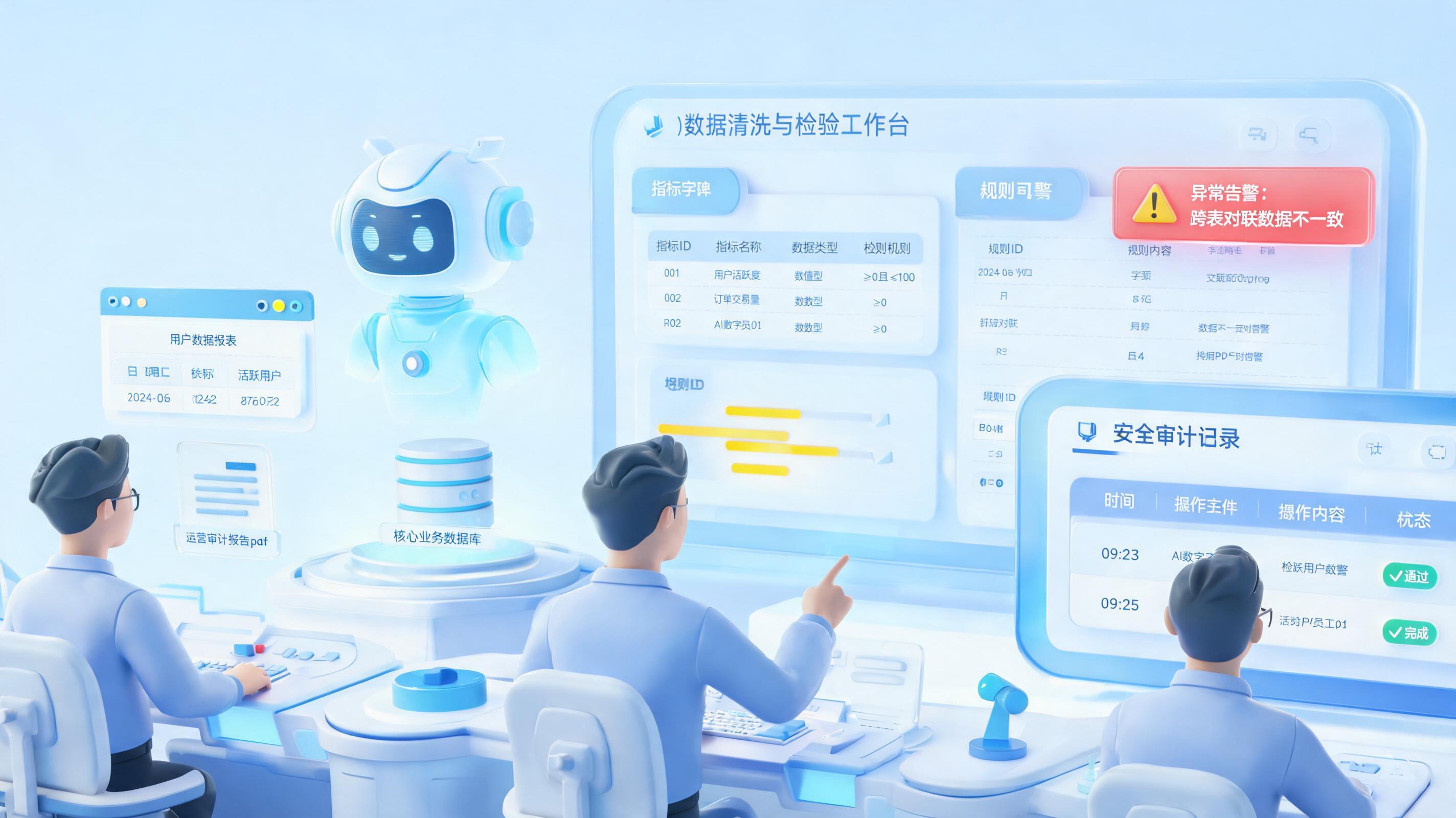 统计数据如何自动清洗校验?规则校验与智能审核