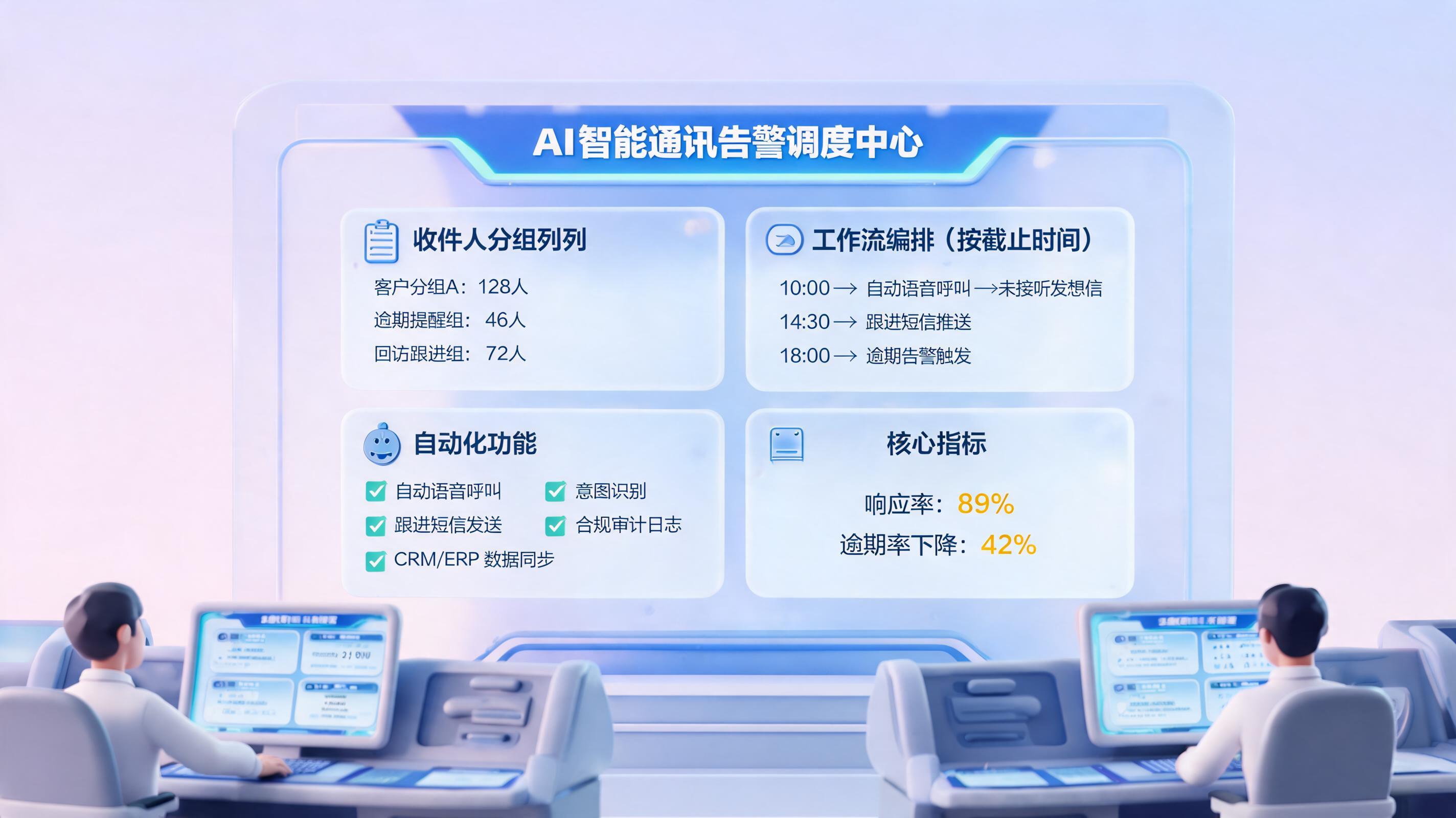 如何开展 AI 智能电话短信催报？流程设计与落地要点_图1