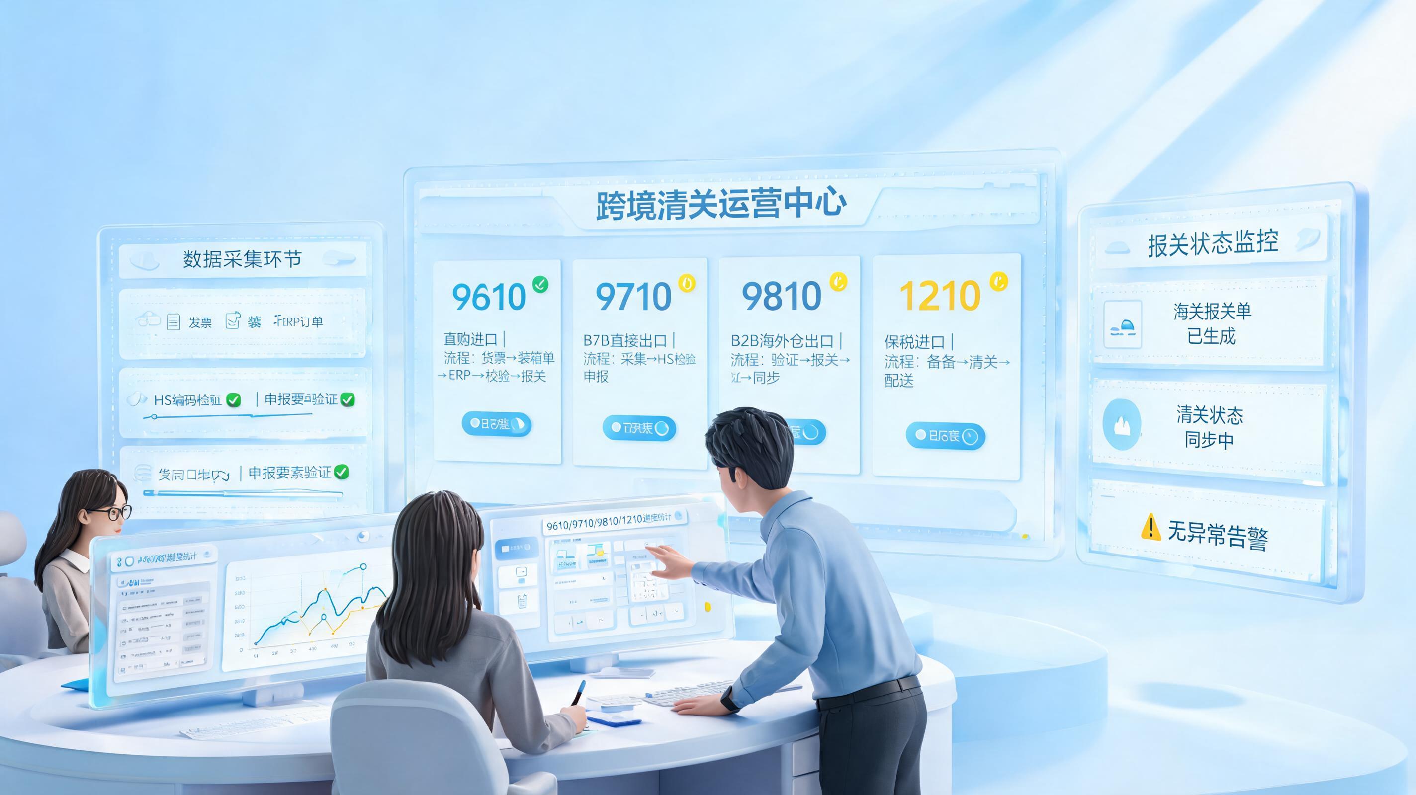 跨境清关自动化办理方法，报关流程如何提速