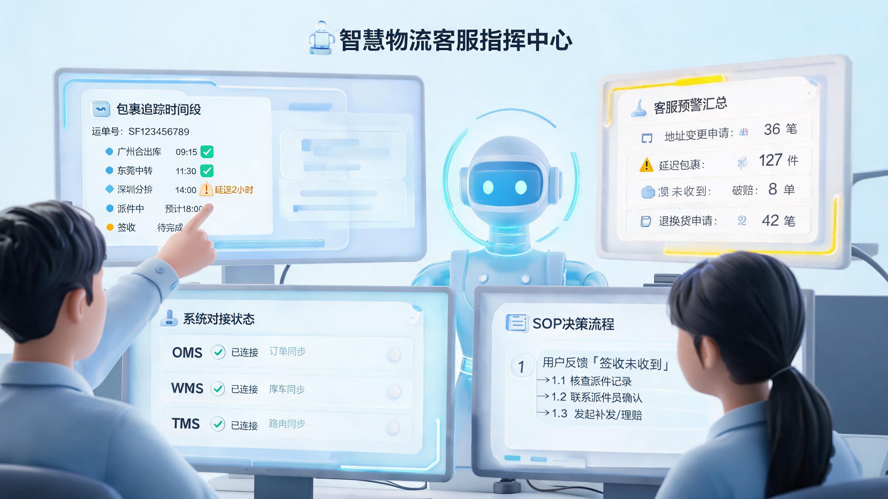 物流客服最常被问的问题有哪些？高频问题与处理思路_图1