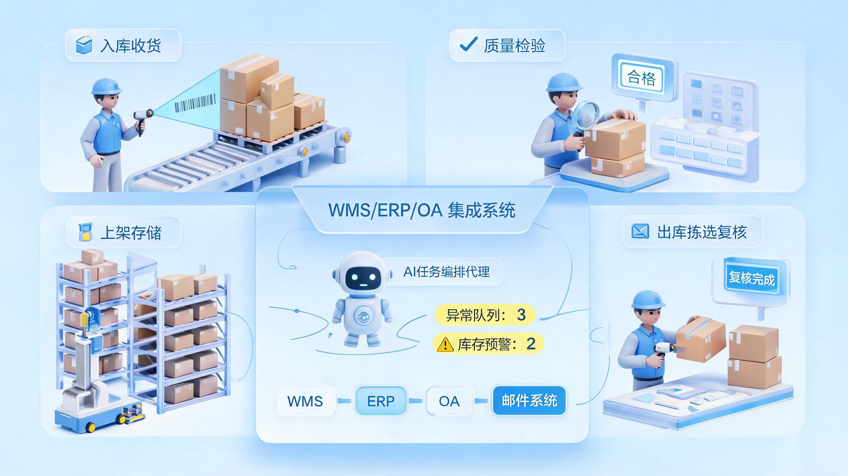 出入库自动化流程怎么搭建，四层闭环更稳_图1