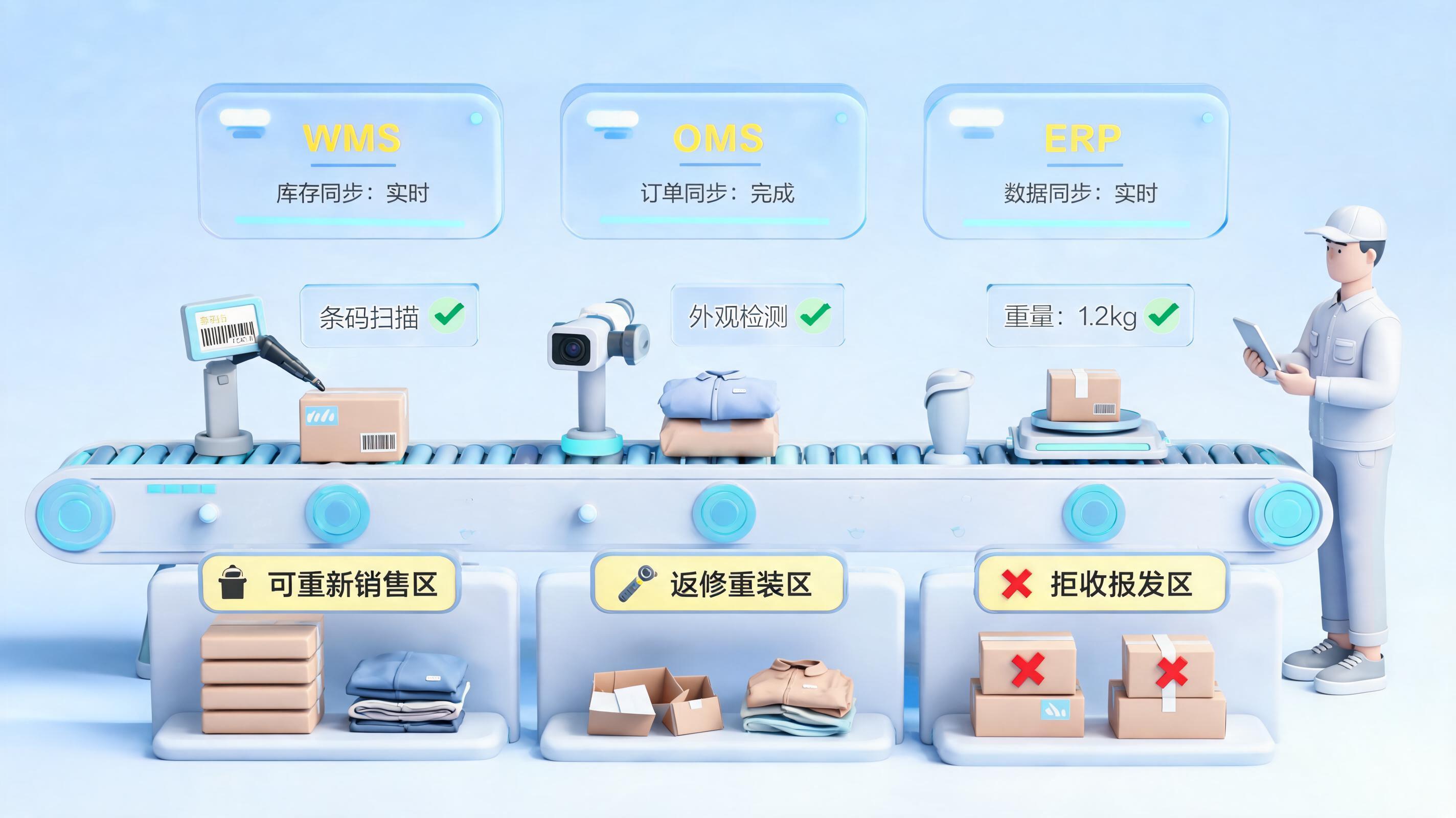 退货可以自动质检入库吗？关键看规则与闭环
