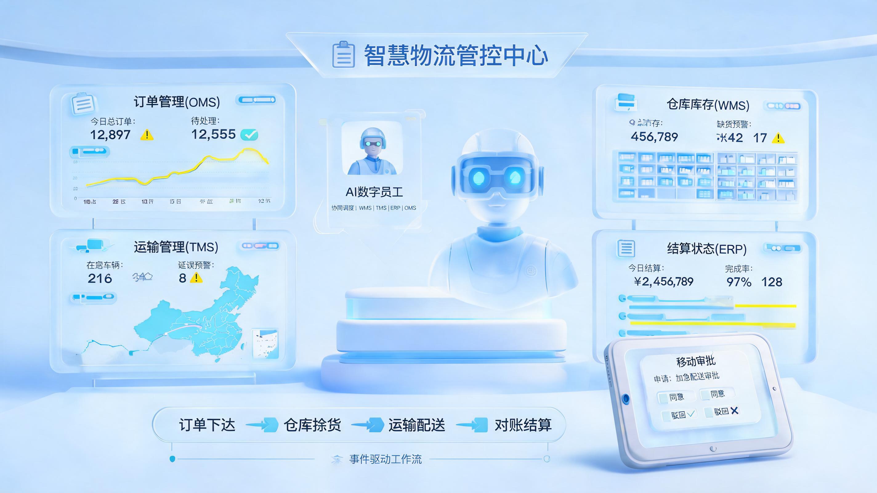 物流数字化转型的核心是什么?先打通数据再闭环执行