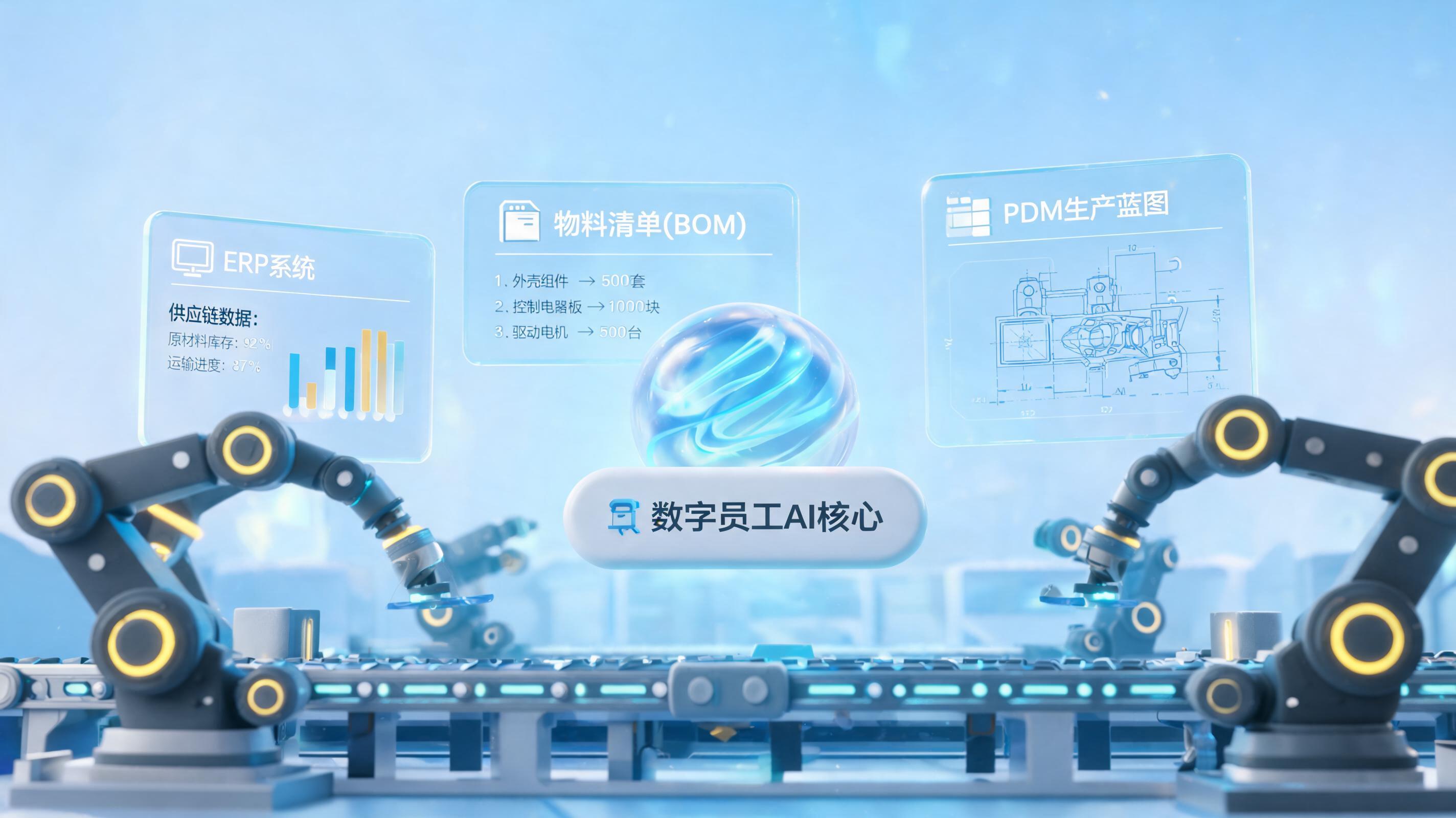 数字员工在制造现场能发挥什么作用？实在Agent赋能全链路智造_图1
