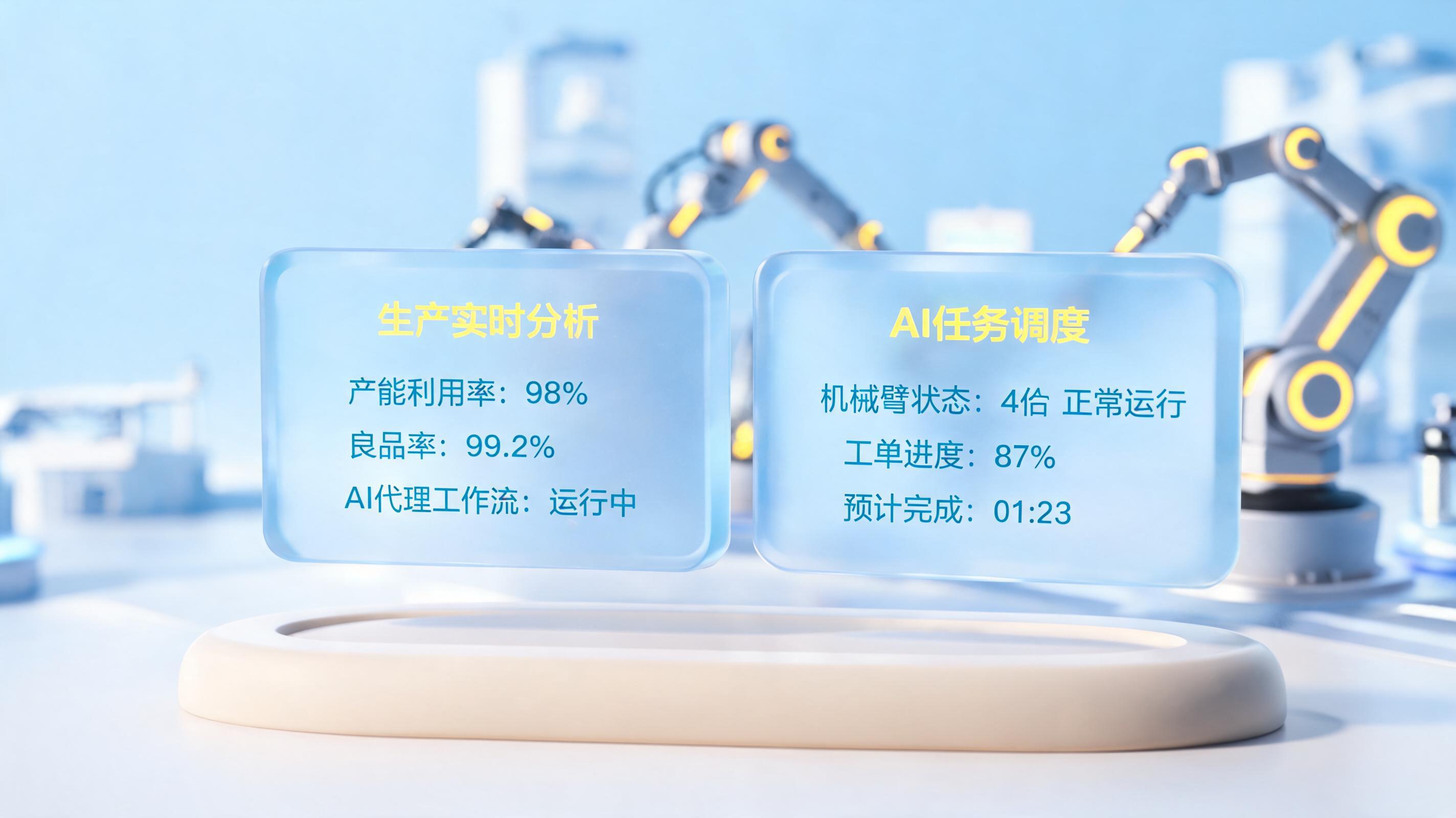 数字化工厂一年能省多少人力？AI智能体赋能企业效能跃迁_图1