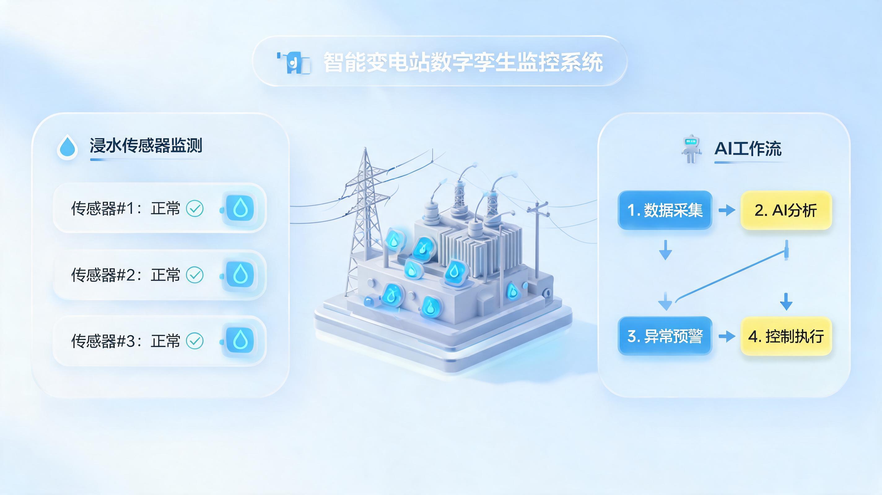 如何自动监测电力设备水浸风险？智能体驱动全天候防御_图1