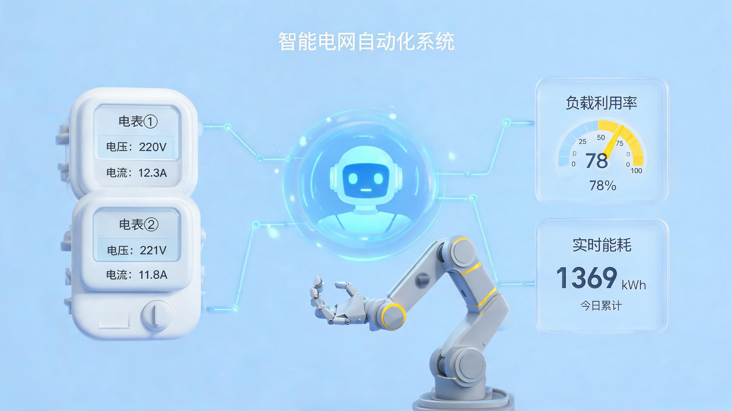电能表更换自动化方案：Agent智能体赋能电力运维_图1