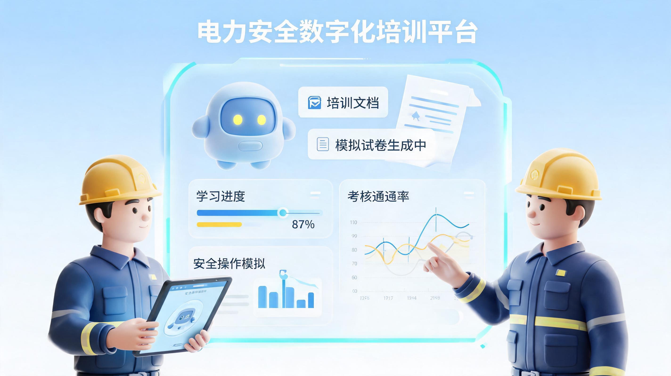 电力安全培训怎么更高效落地?智能体驱动全流程闭环
