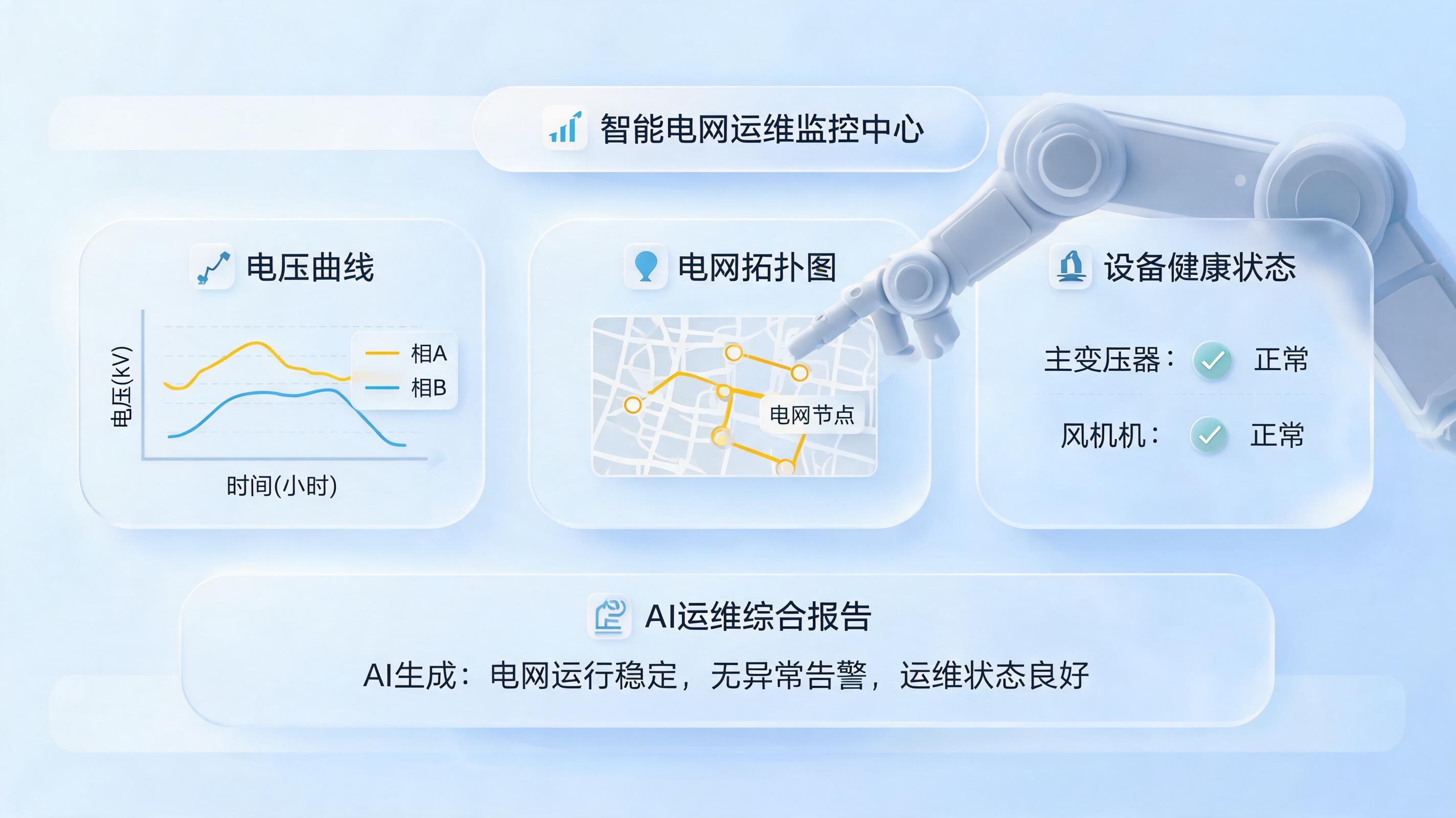 电力运维分析报告自动生成：实在Agent数字员工方案_图1