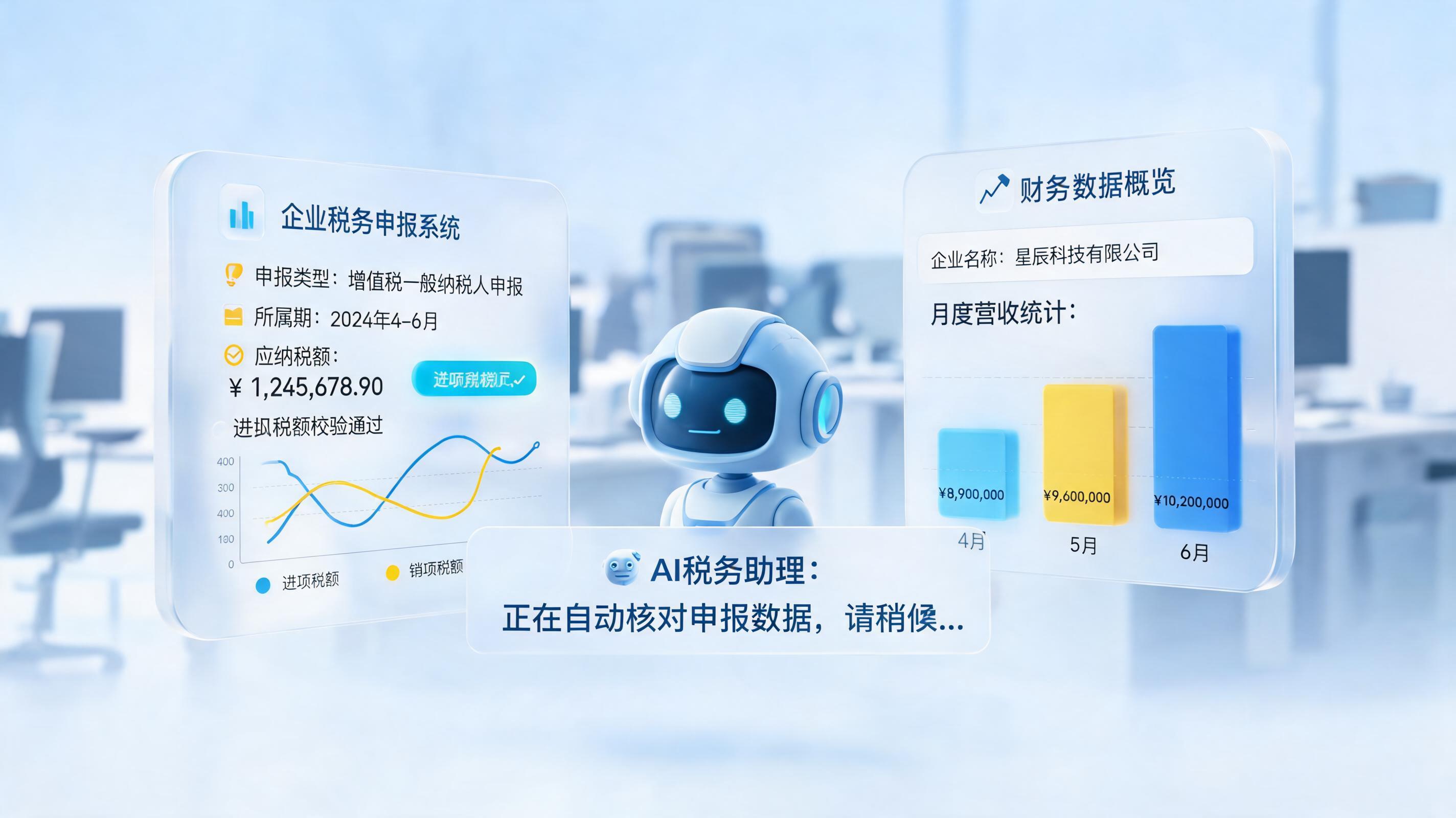 税务申报能自动做吗？数字员工实现全流程闭环_图1