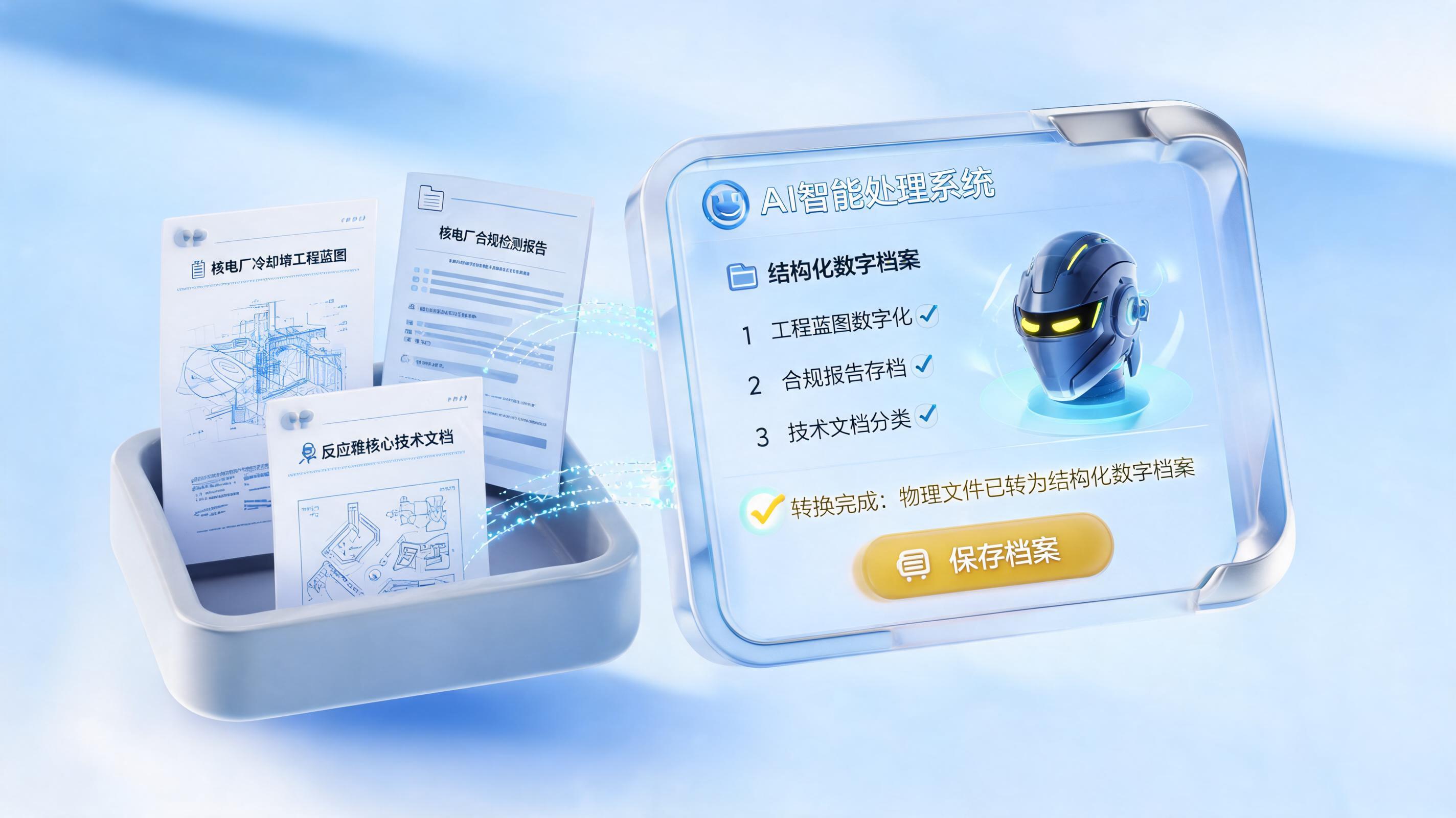 核电文件怎么自动归档？智能体数字员工实现全流程闭环_图1