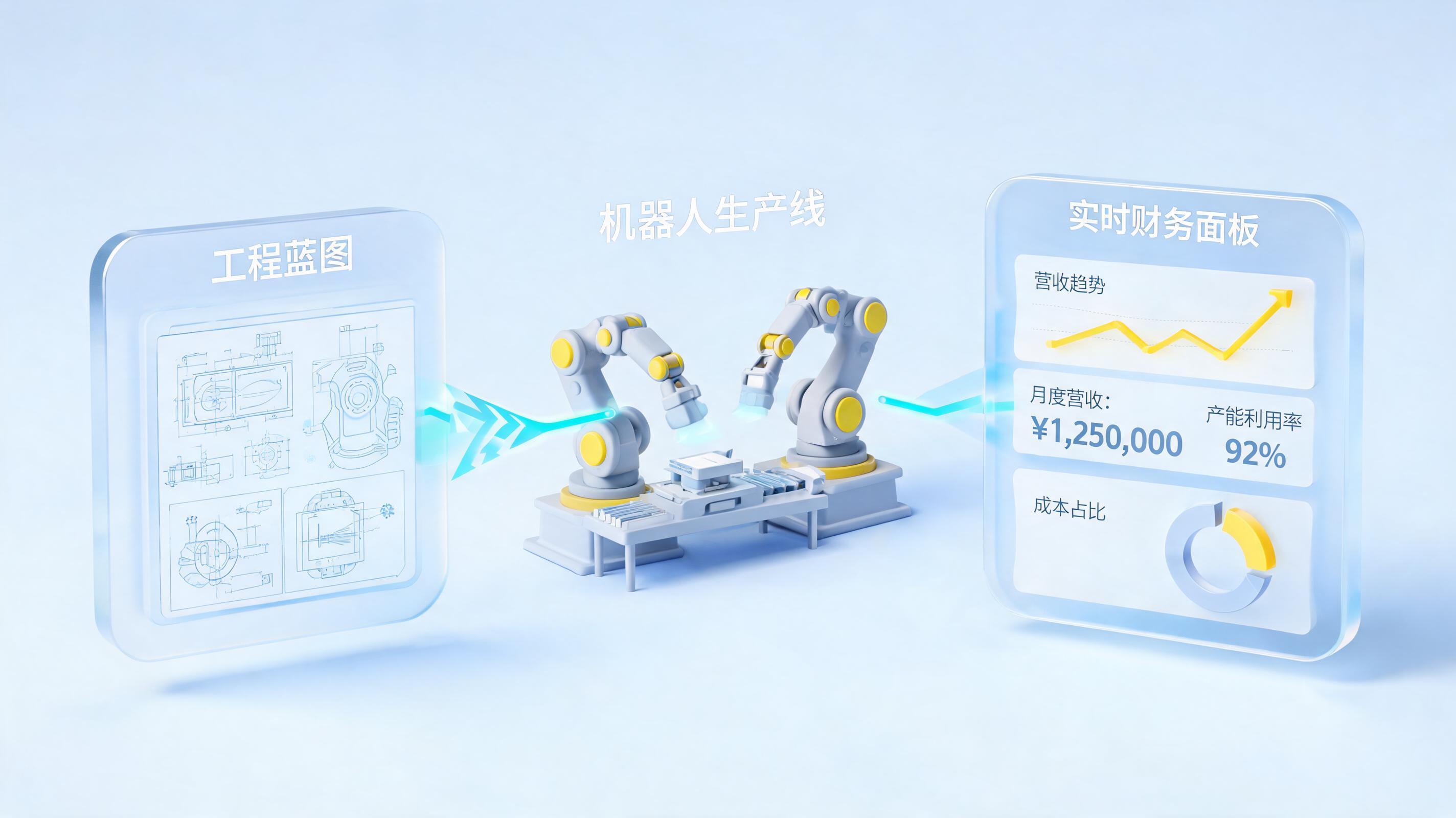 生产企业业务财务打通方案；数字员工重塑业财一体化_图1