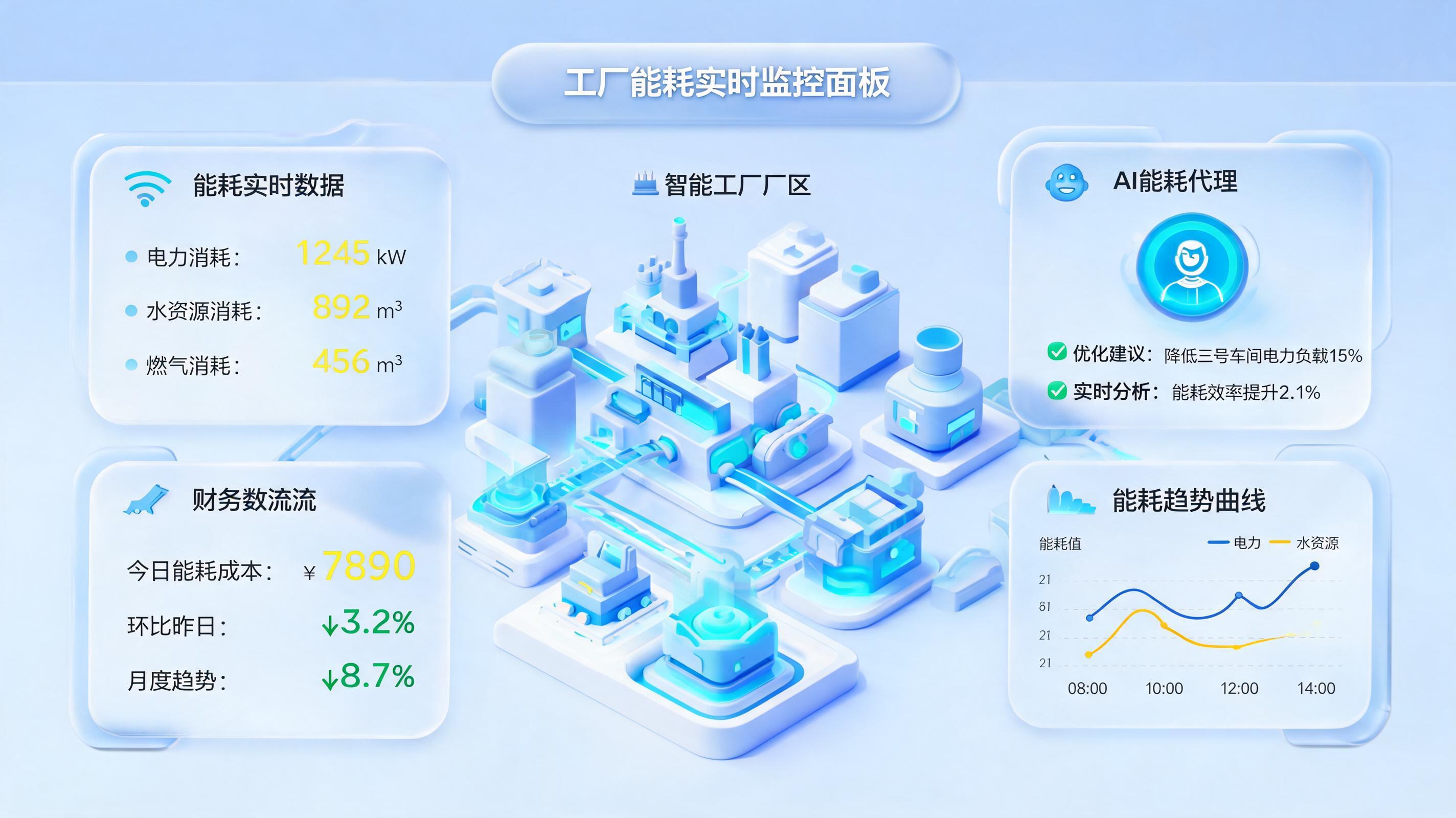 工厂水电动力费用自动核算方法：AI重塑制造能源管理_图1