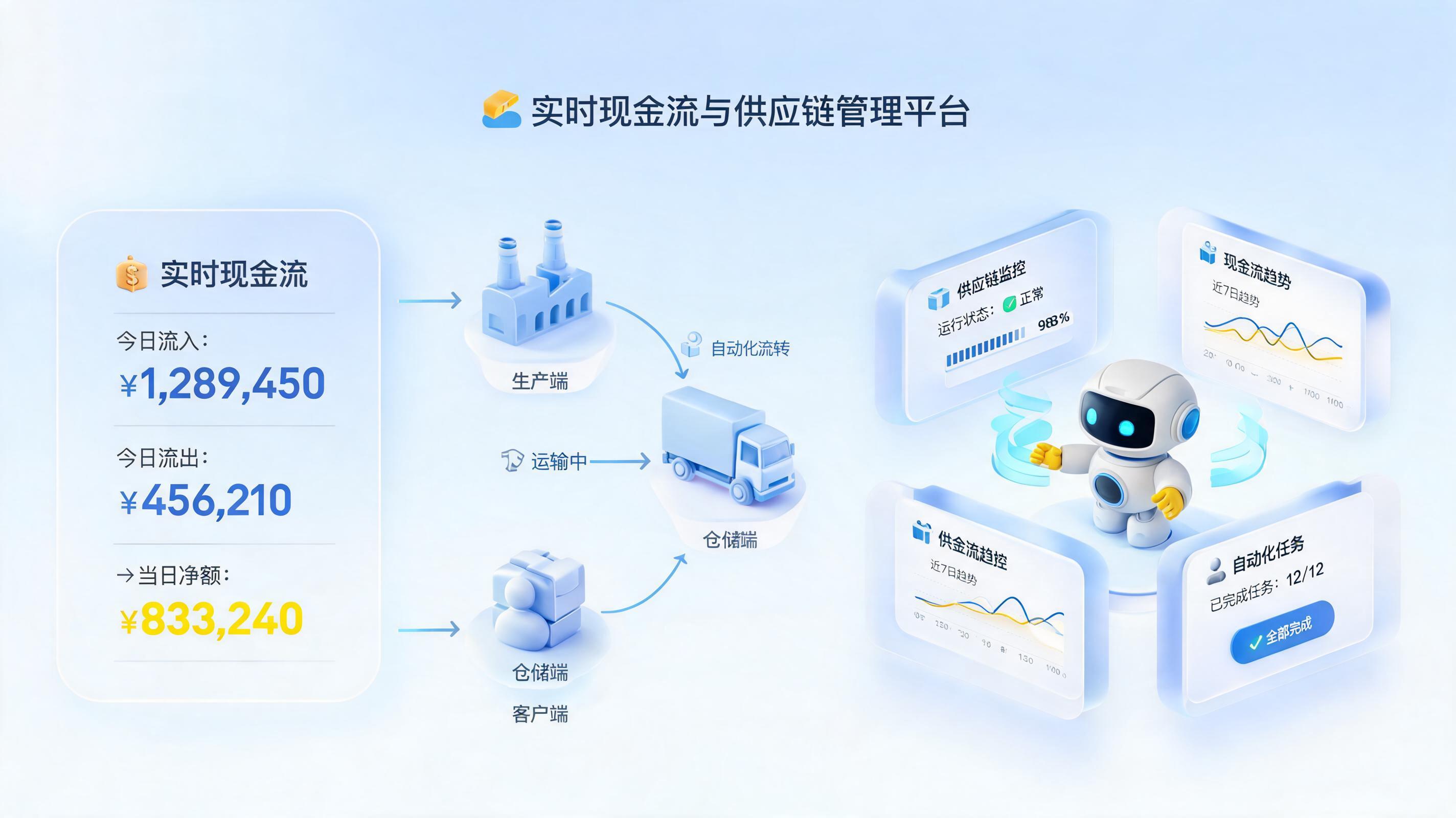 商贸公司流动资金精细化管理思路：数字员工驱动财资效能_图1