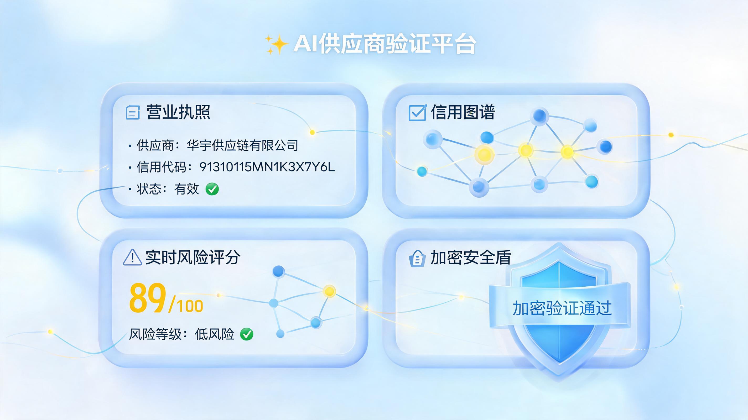 供应商资质交叉核验怎么做？实在Agent实现高效闭环_图1