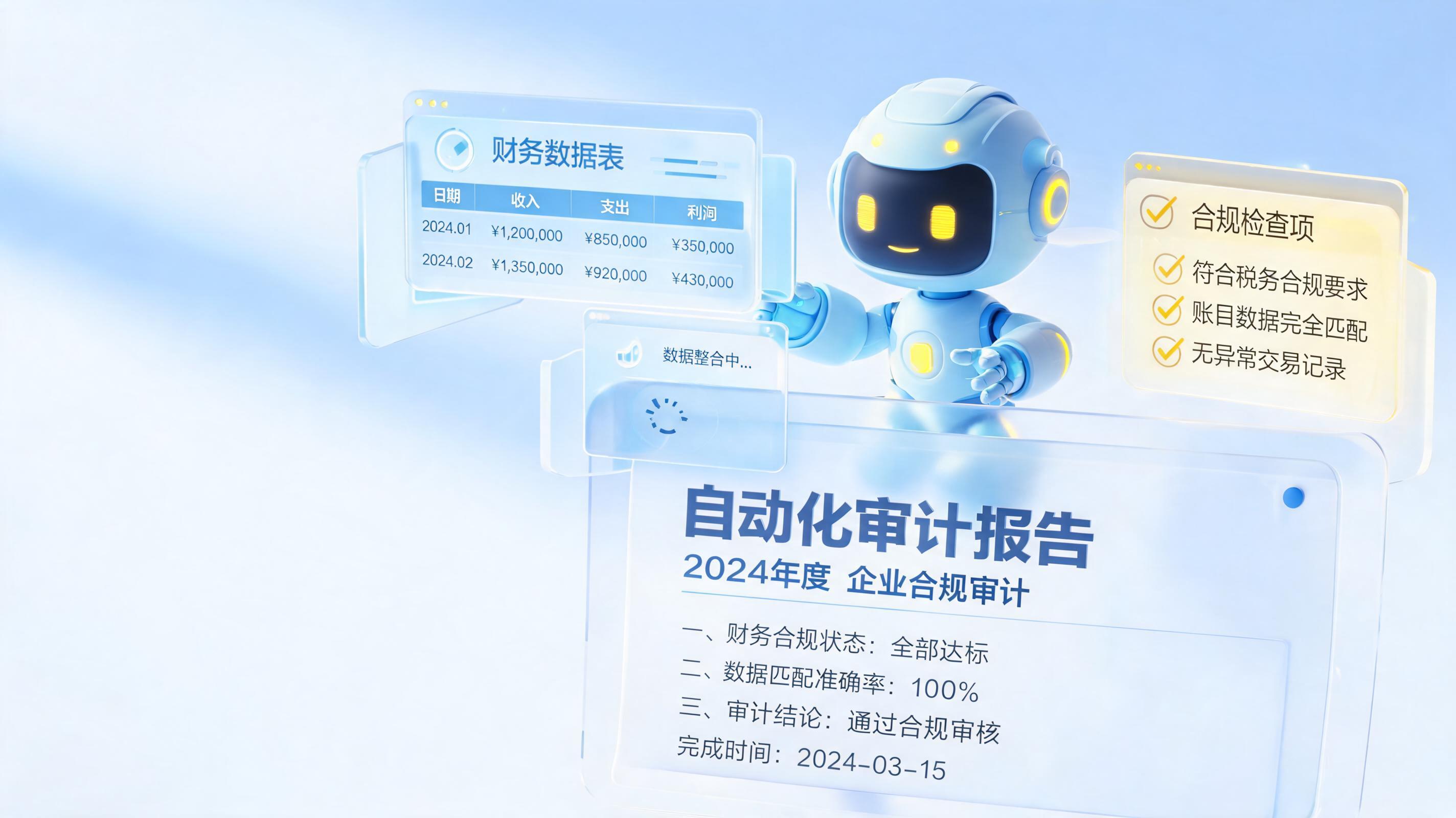 审计报告一键生成实操方案：智能体引领高效合规新范式_图1