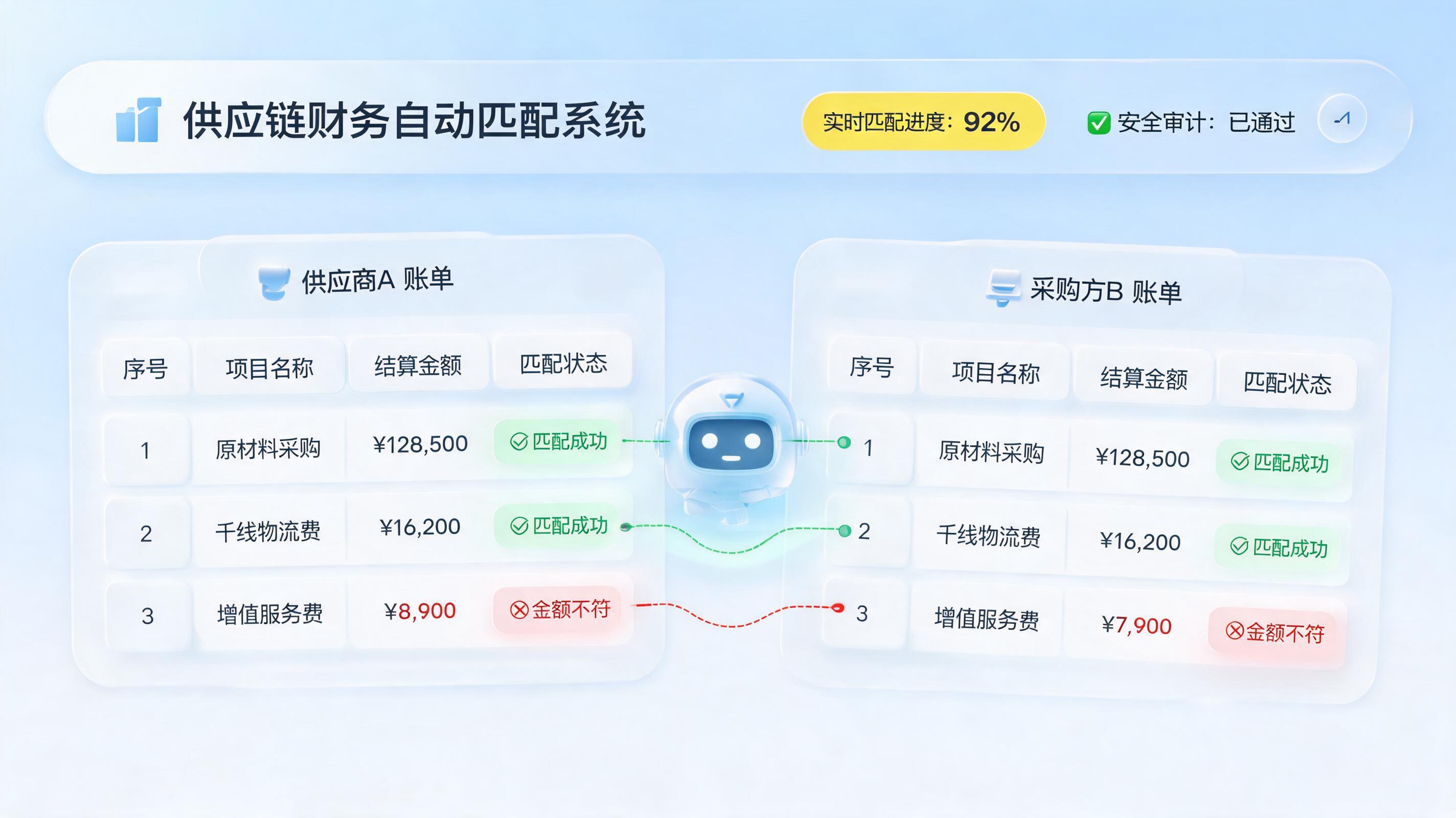 上下游企业往来账如何自动核对？AI智能体助力业财高效协同