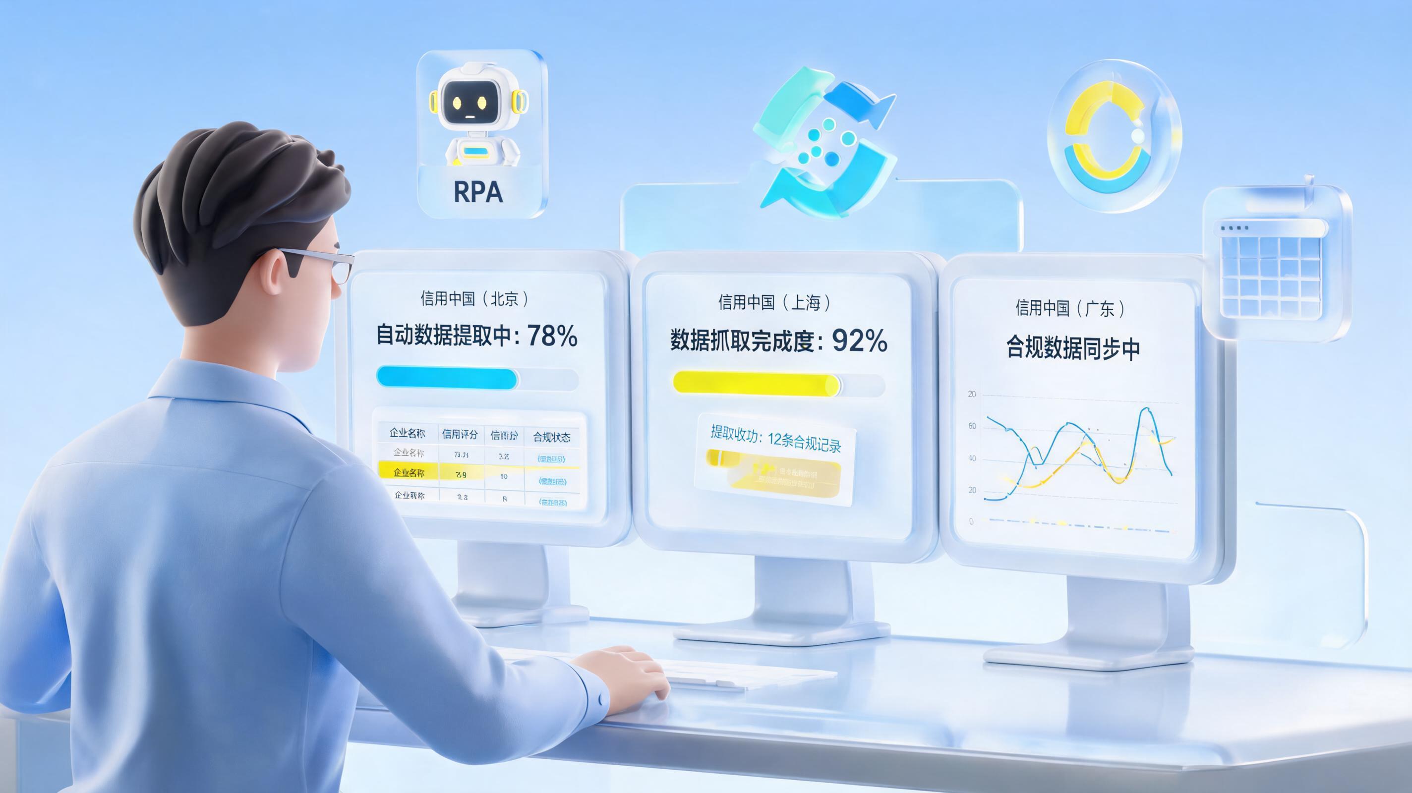 Agent能自动登录各省信用中国网站查询药企处罚记录吗？高效合规的智能体方案
